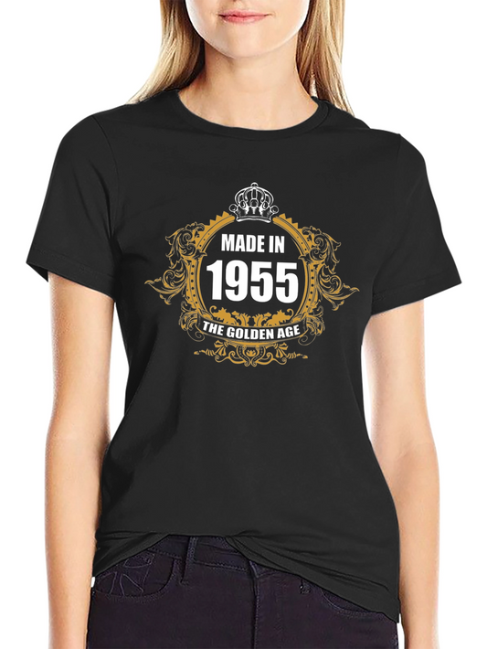 Made in 1955 T-Shirt: Golden Age Birthday Tee