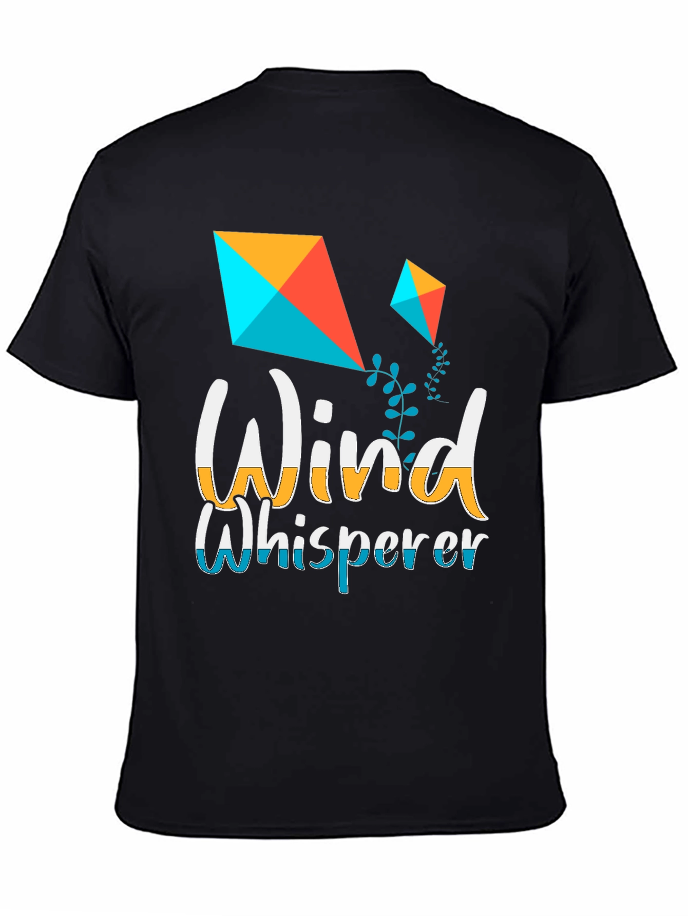 Wind Whisperer Graphic Tee - Kite Design