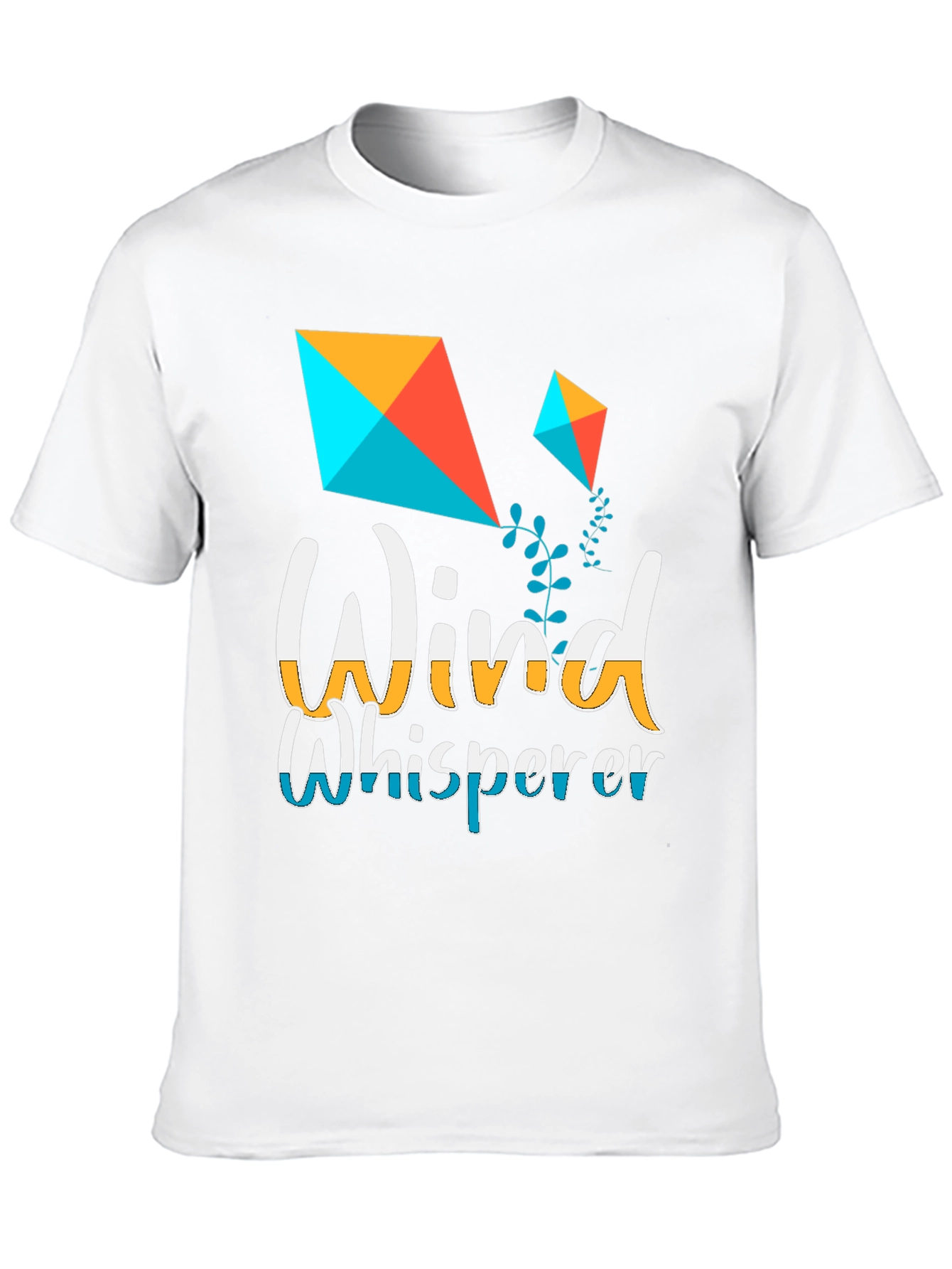 Wind Whisperer Graphic Tee - Kite Design