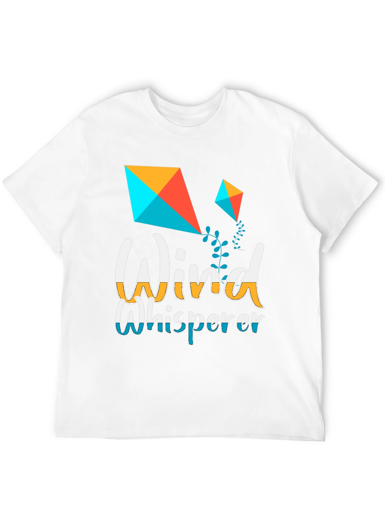 Wind Whisperer Graphic Tee - Kite Design