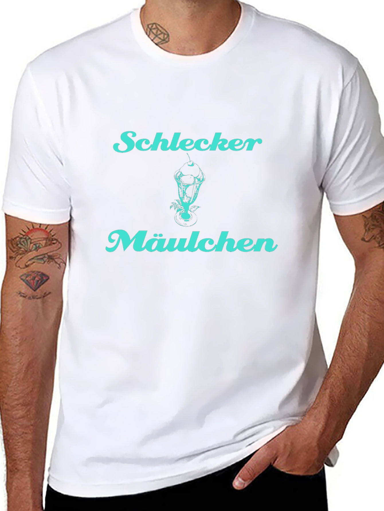 Schlecker Maulchen Black T-Shirt - Unique Design