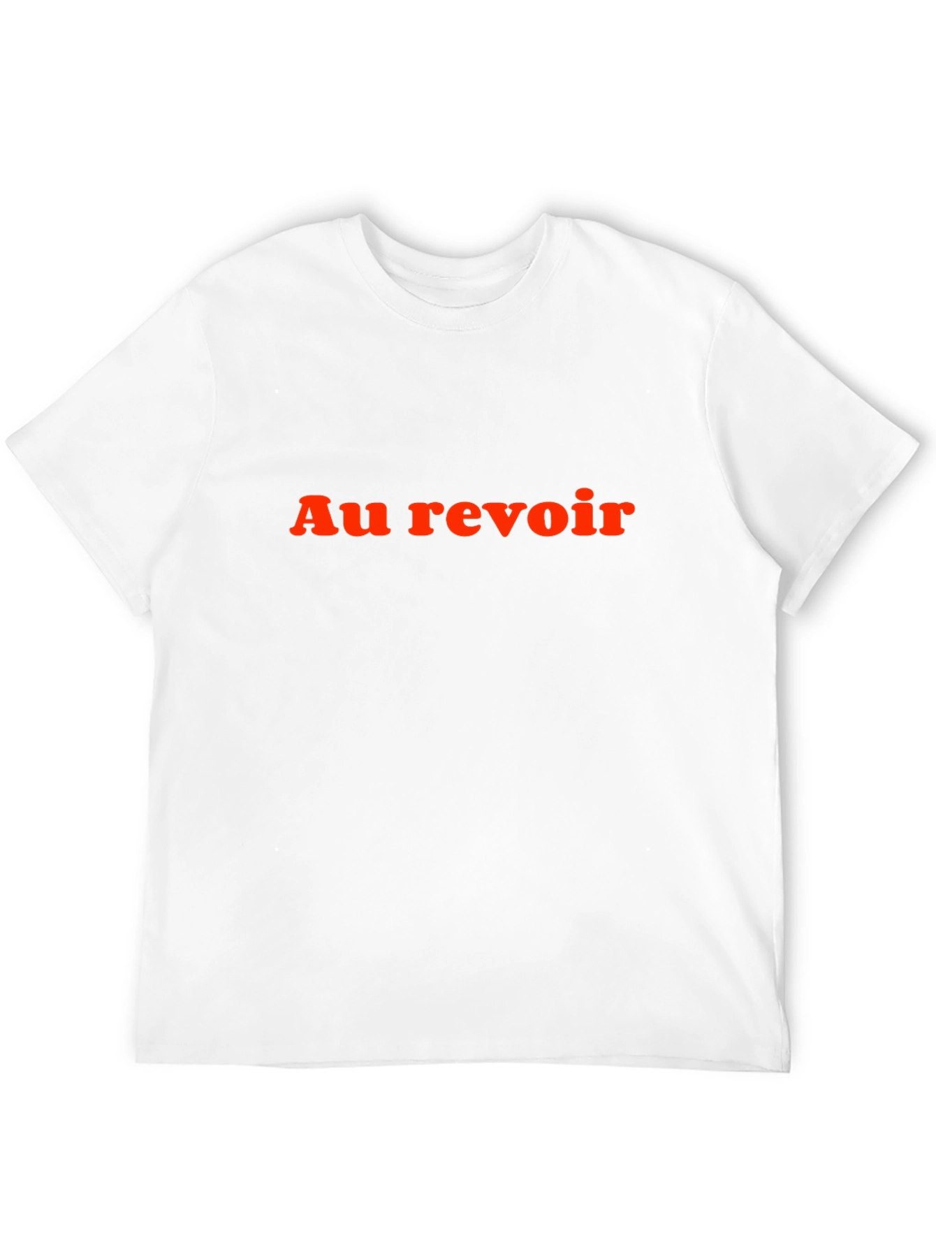 Au Revoir Graphic Tee - Classic Black T-Shirt