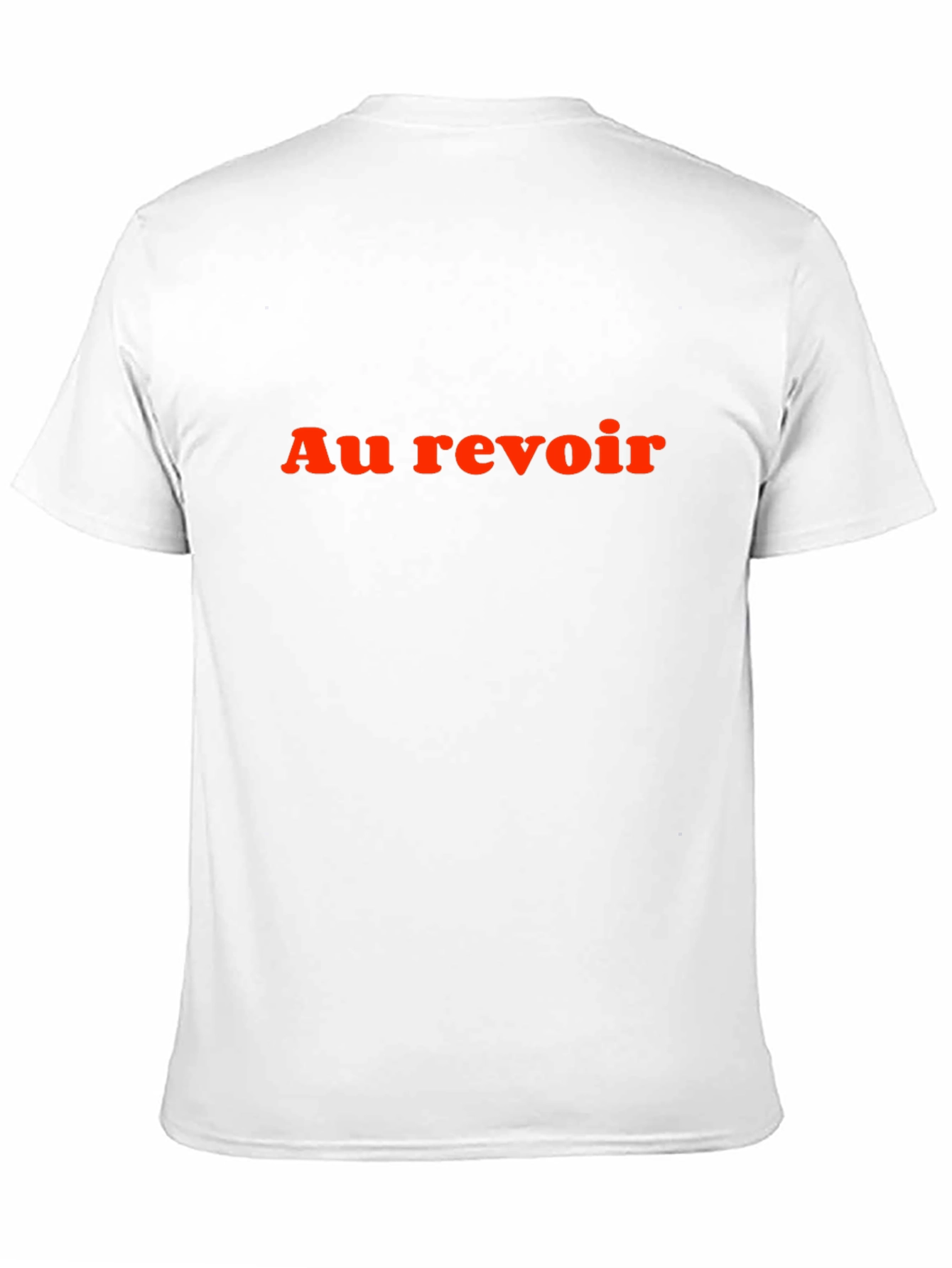 Au Revoir Graphic Tee - Classic Black T-Shirt