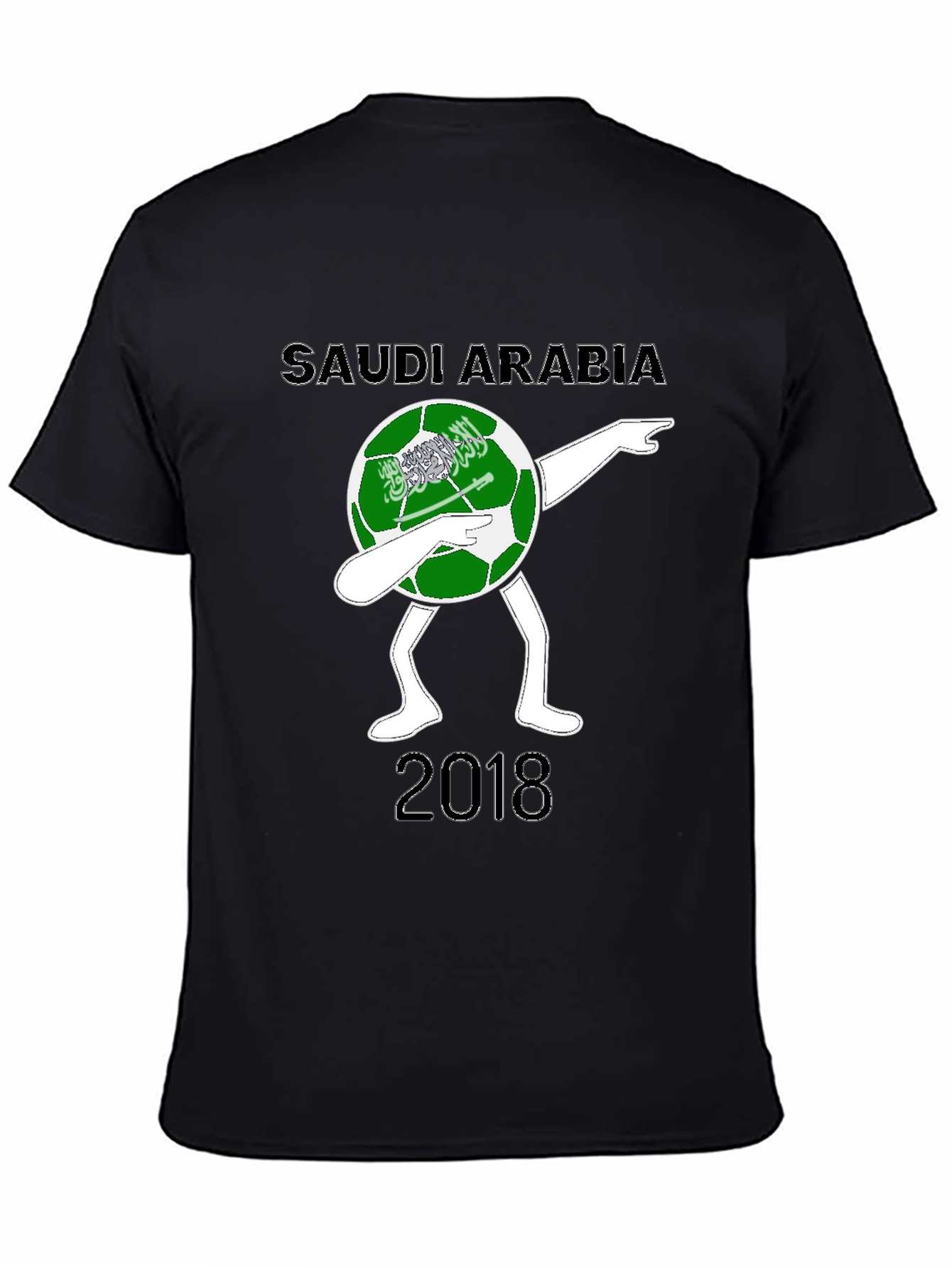 Saudi Arabia Soccer Dab 2018 Graphic Tee