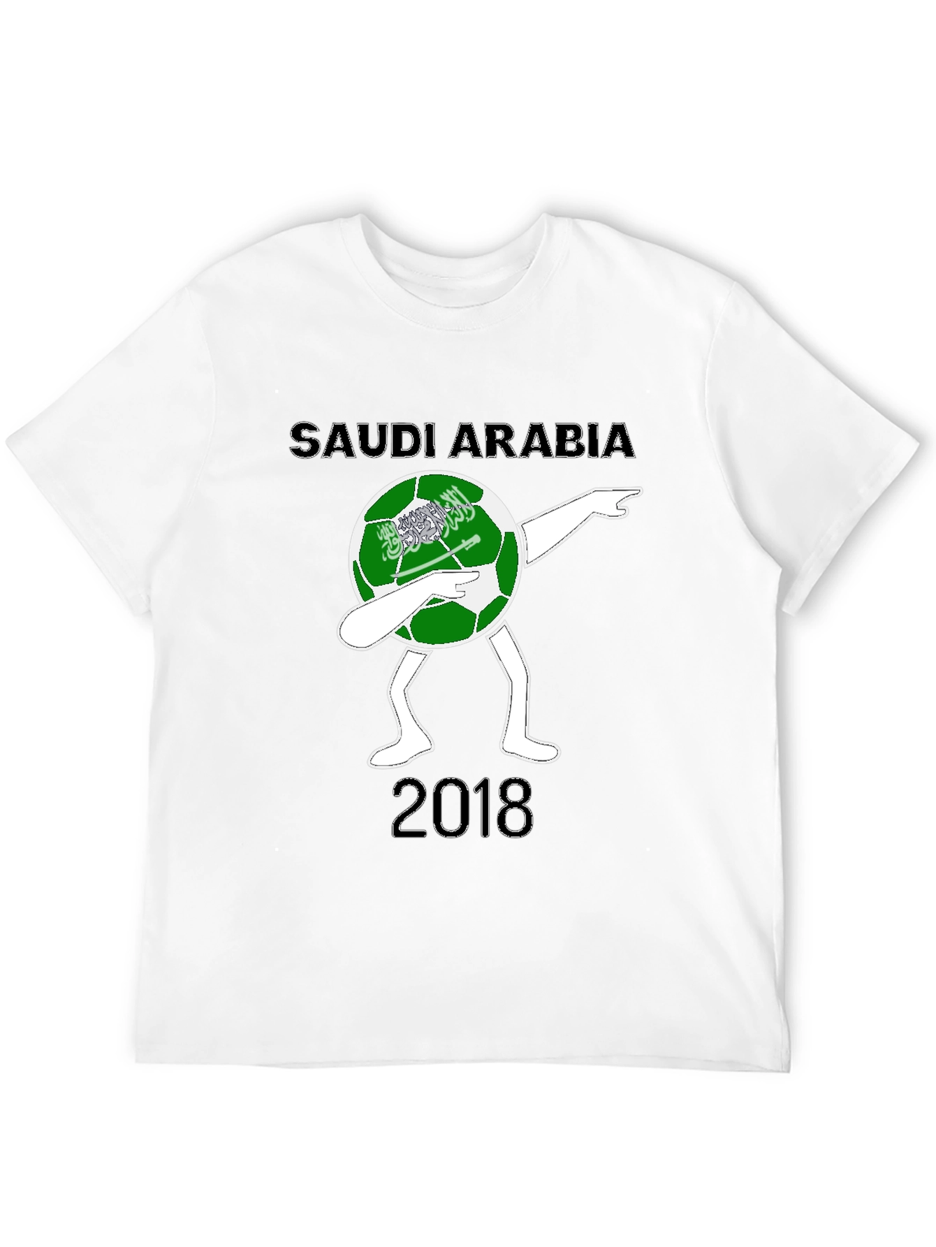Saudi Arabia Soccer Dab 2018 Graphic Tee