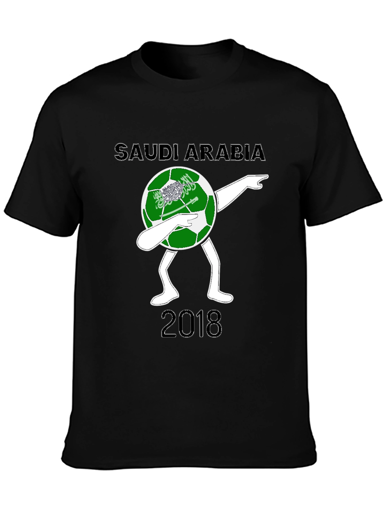 Saudi Arabia Soccer Dab 2018 Graphic Tee