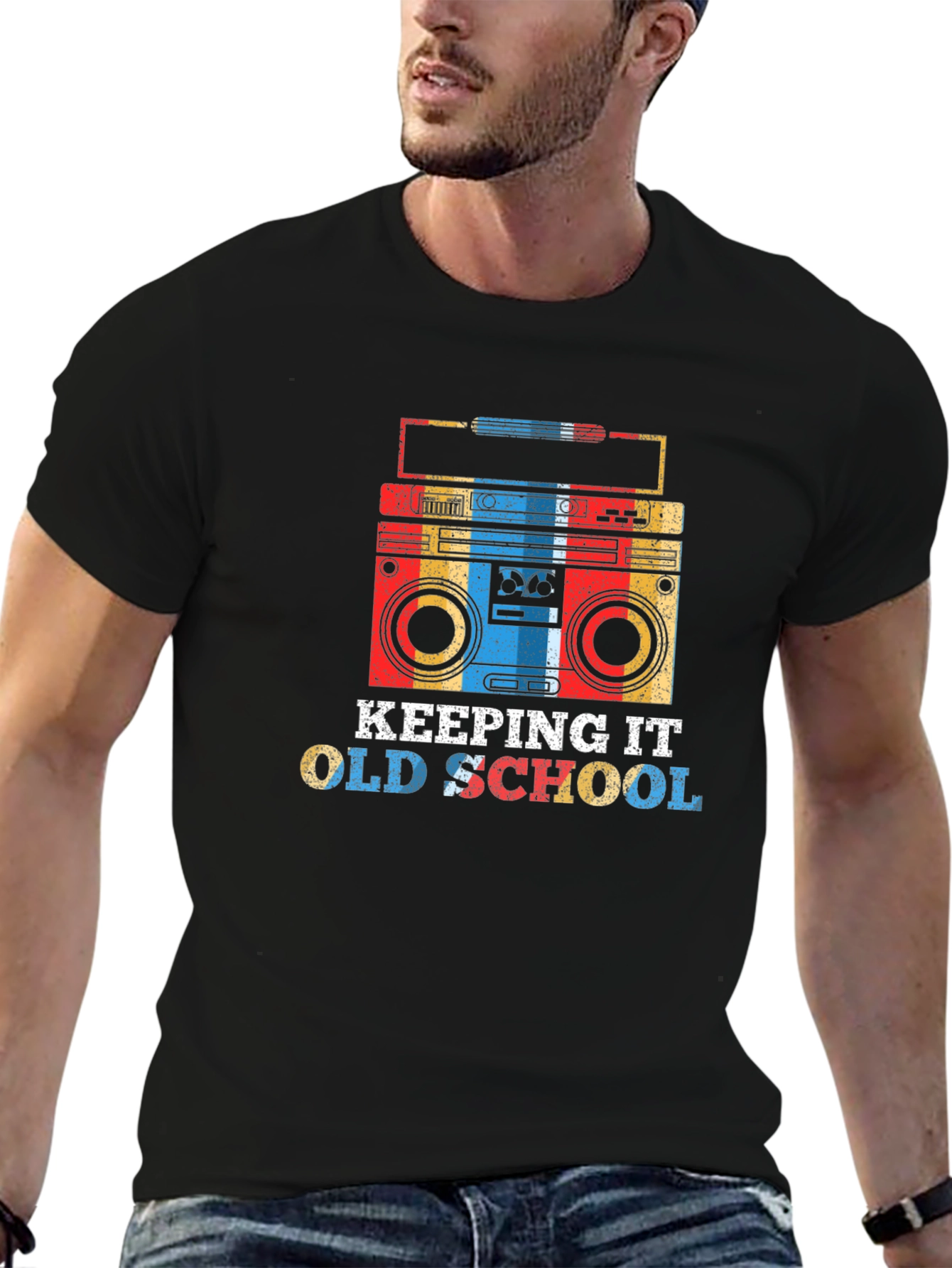 Retro Radio T-Shirt - Keeping It Old School