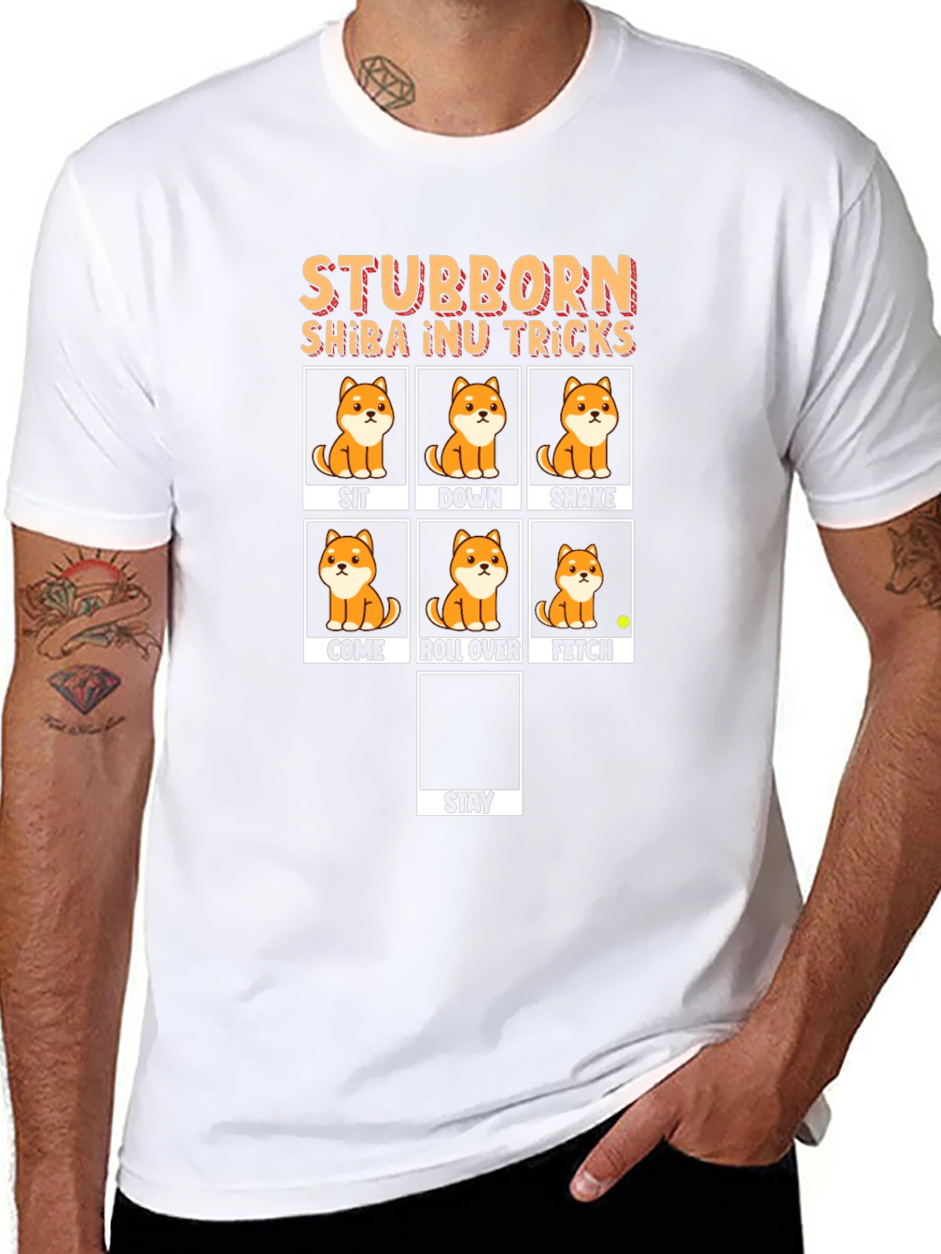 Stubborn Shiba Inu Tricks T-Shirt