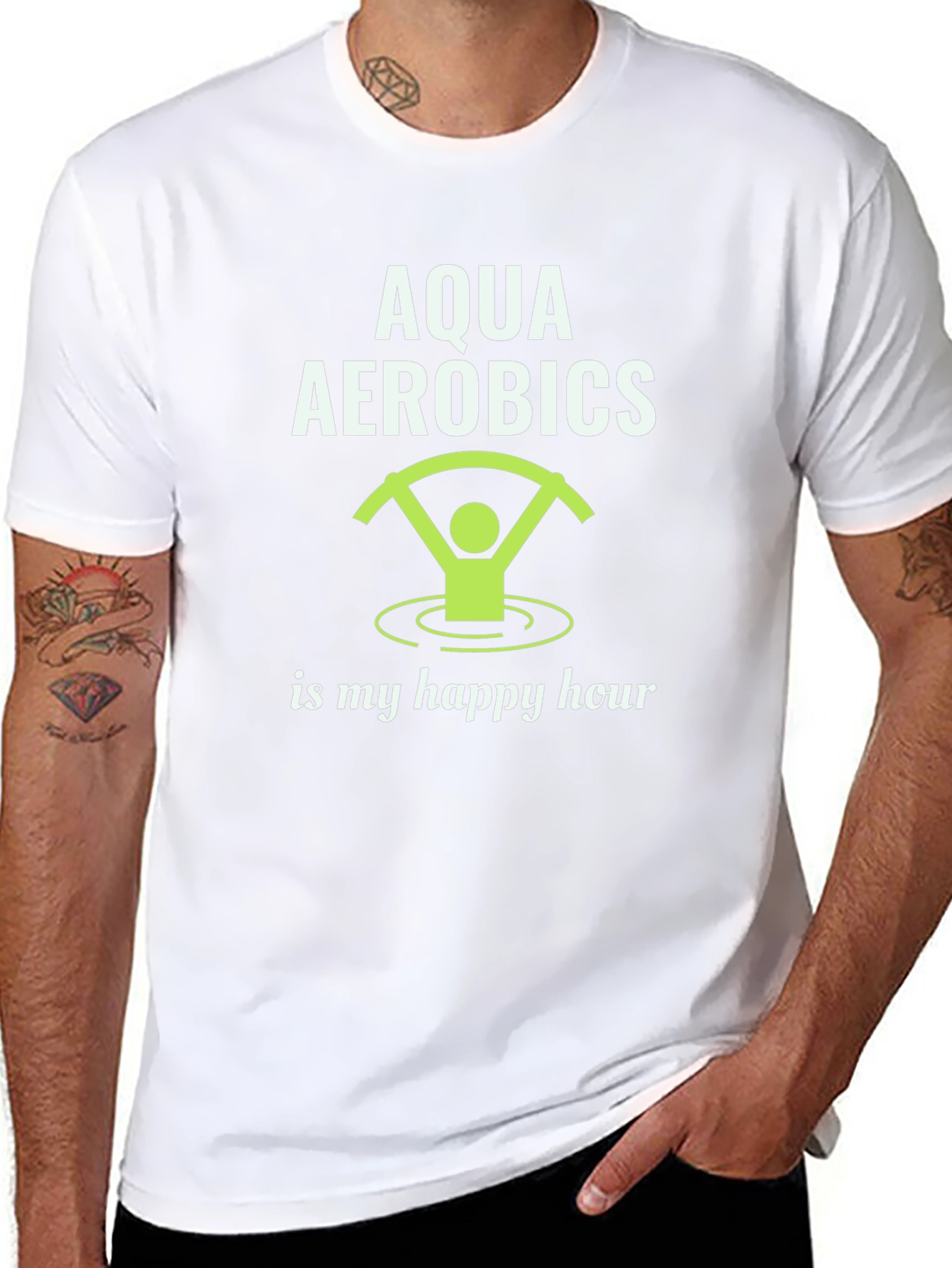 Aqua Aerobics Happy Hour T-Shirt