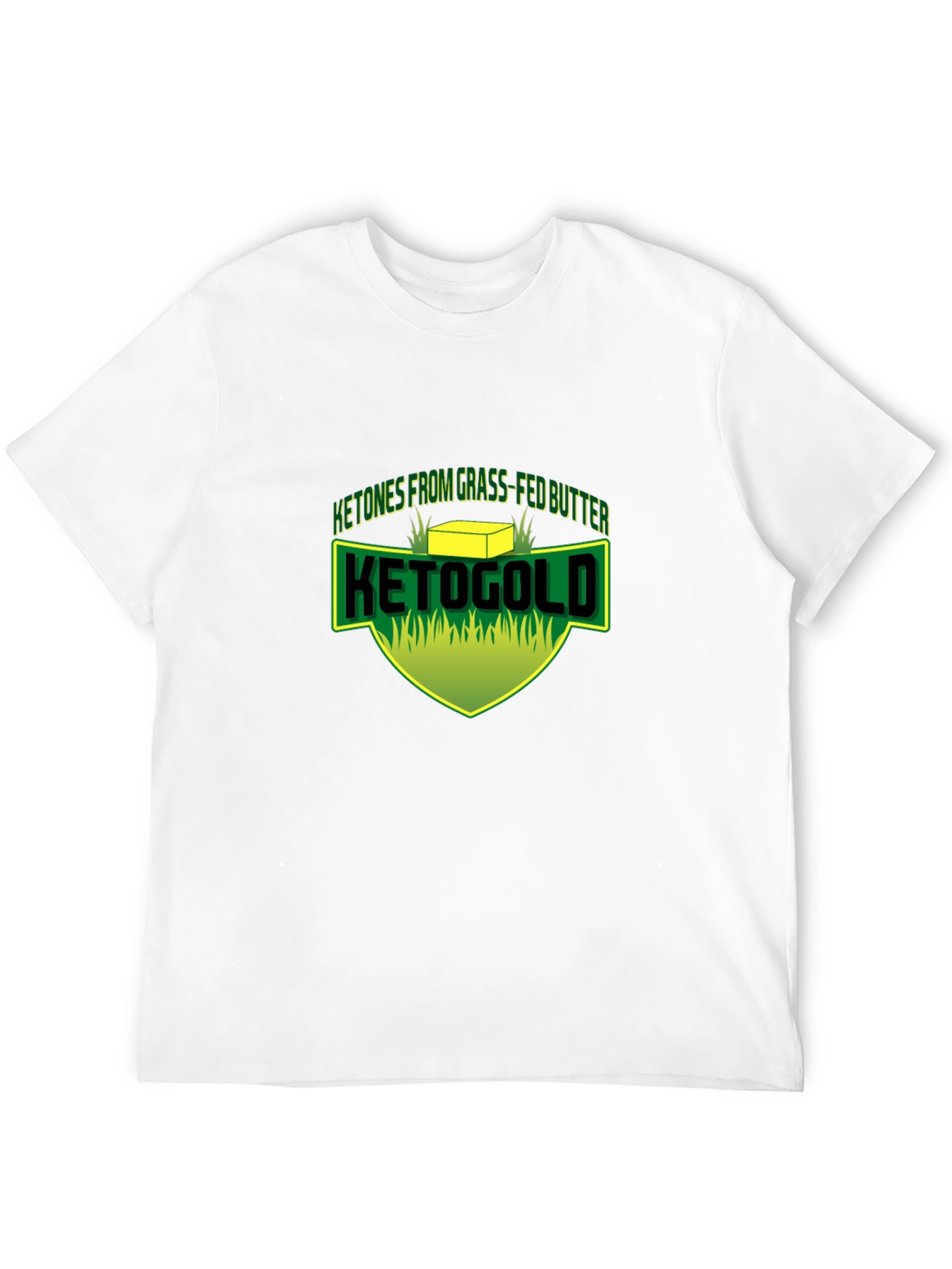 KetoGold Grass-Fed Butter T-Shirt - Black