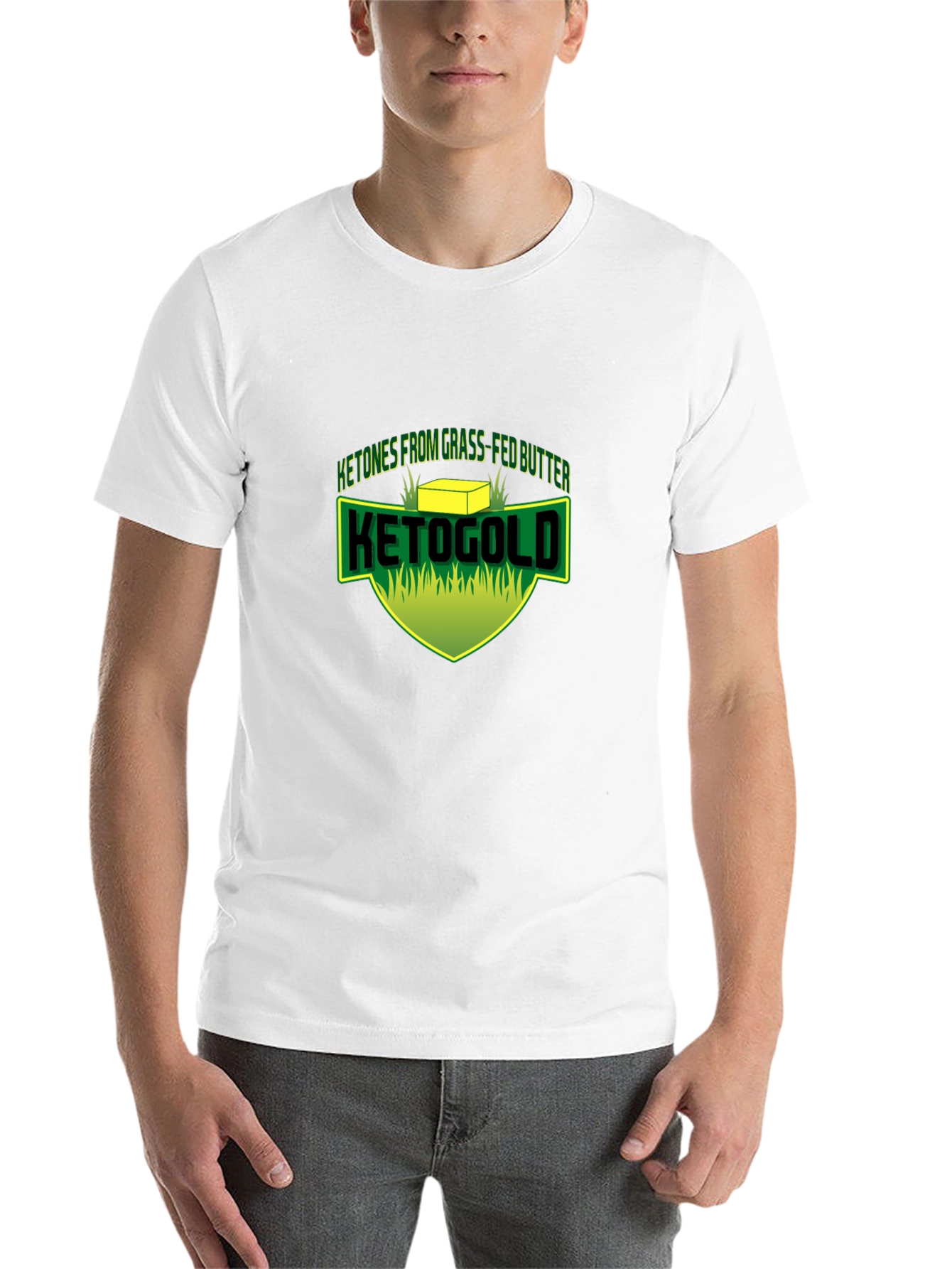 KetoGold Grass-Fed Butter T-Shirt - Black