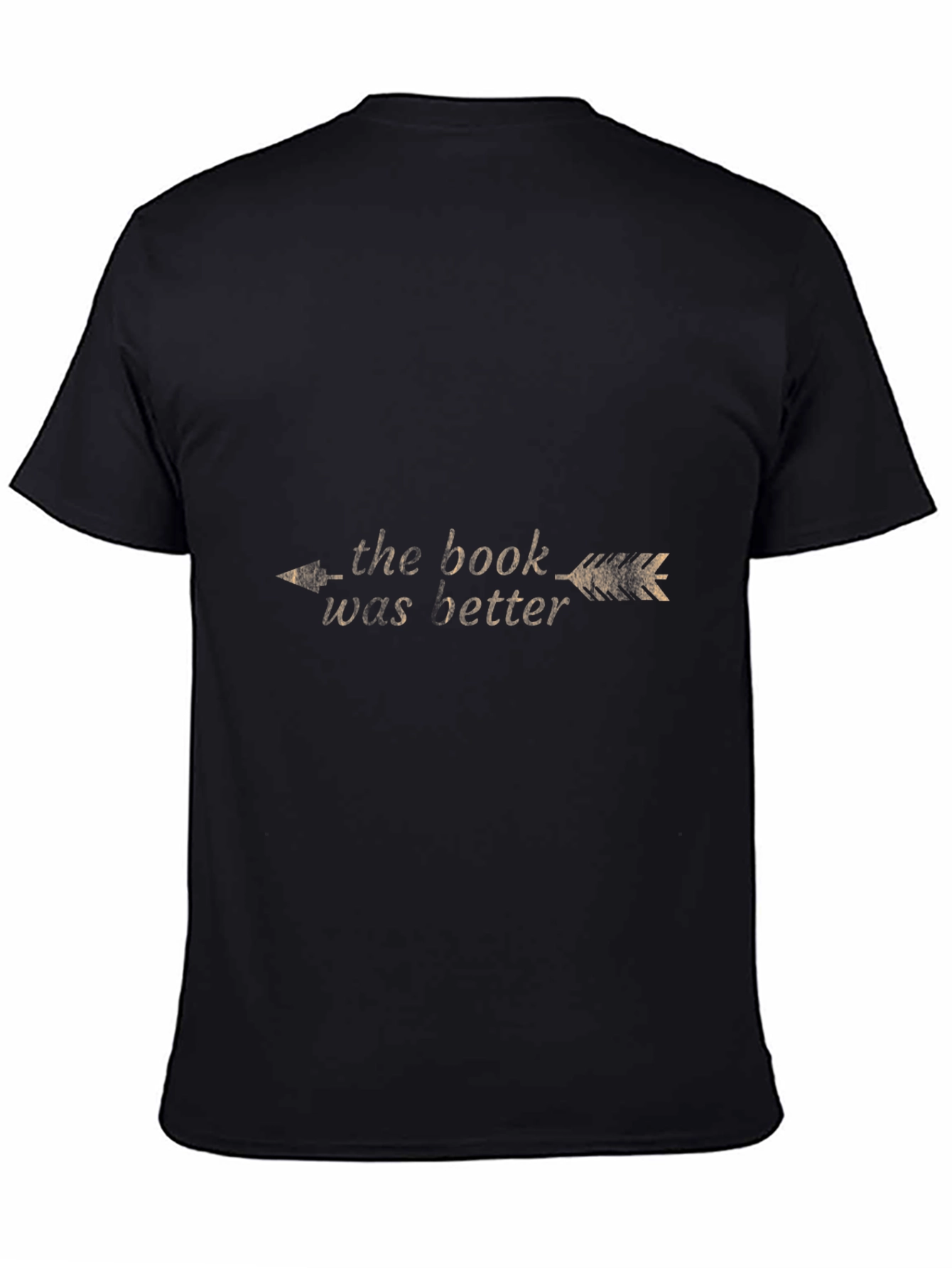 The Book Was Better T-Shirt - Black