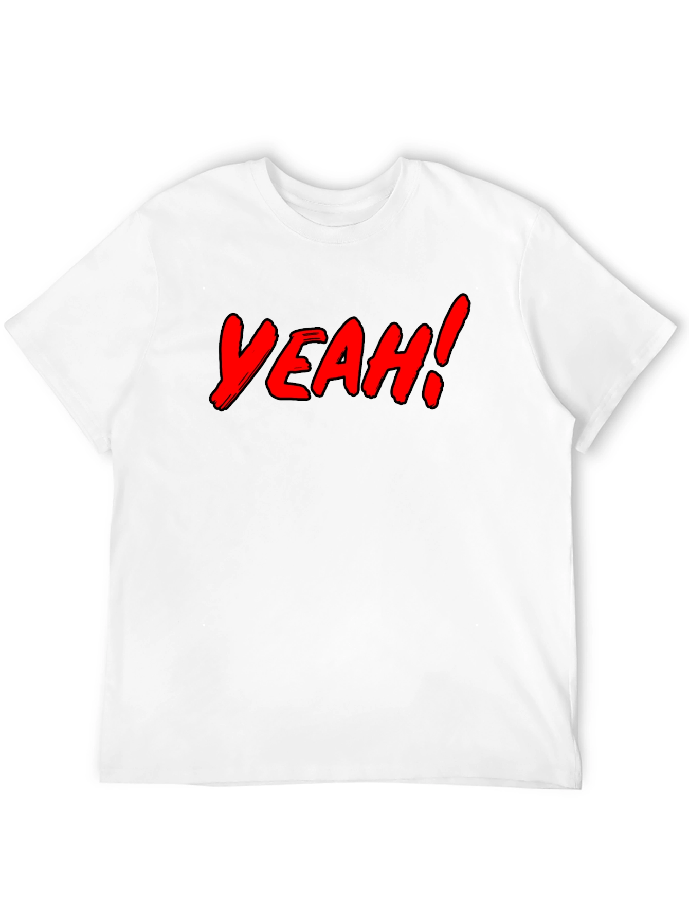 Yeah! Graphic Print Black T-Shirt