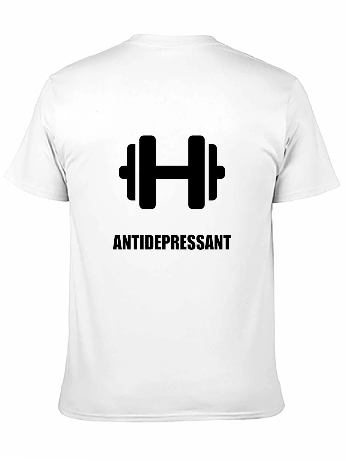Antidepressant Gym T-Shirt - Weightlifting Motivation