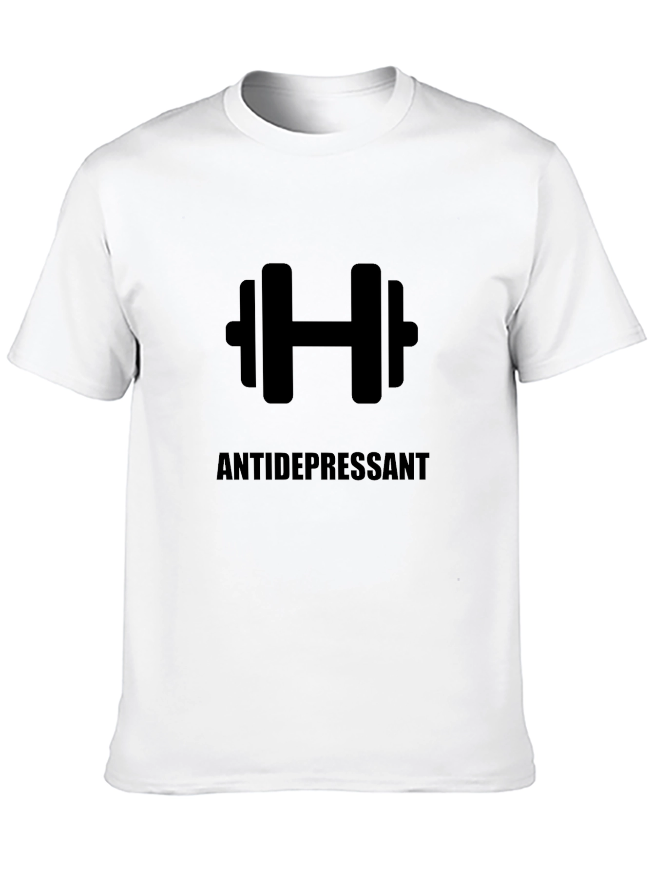 Antidepressant Gym T-Shirt - Weightlifting Motivation
