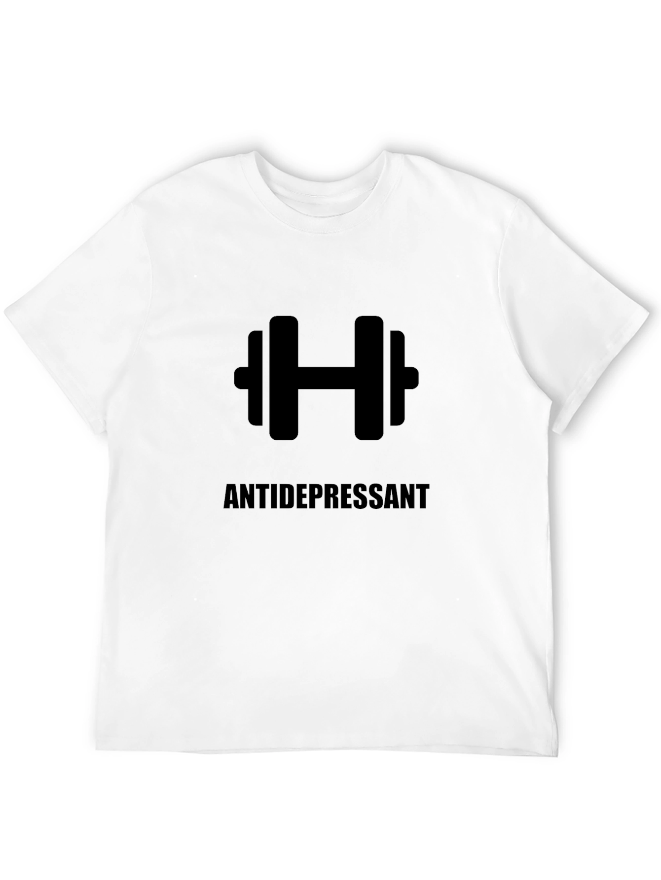 Antidepressant Gym T-Shirt - Weightlifting Motivation