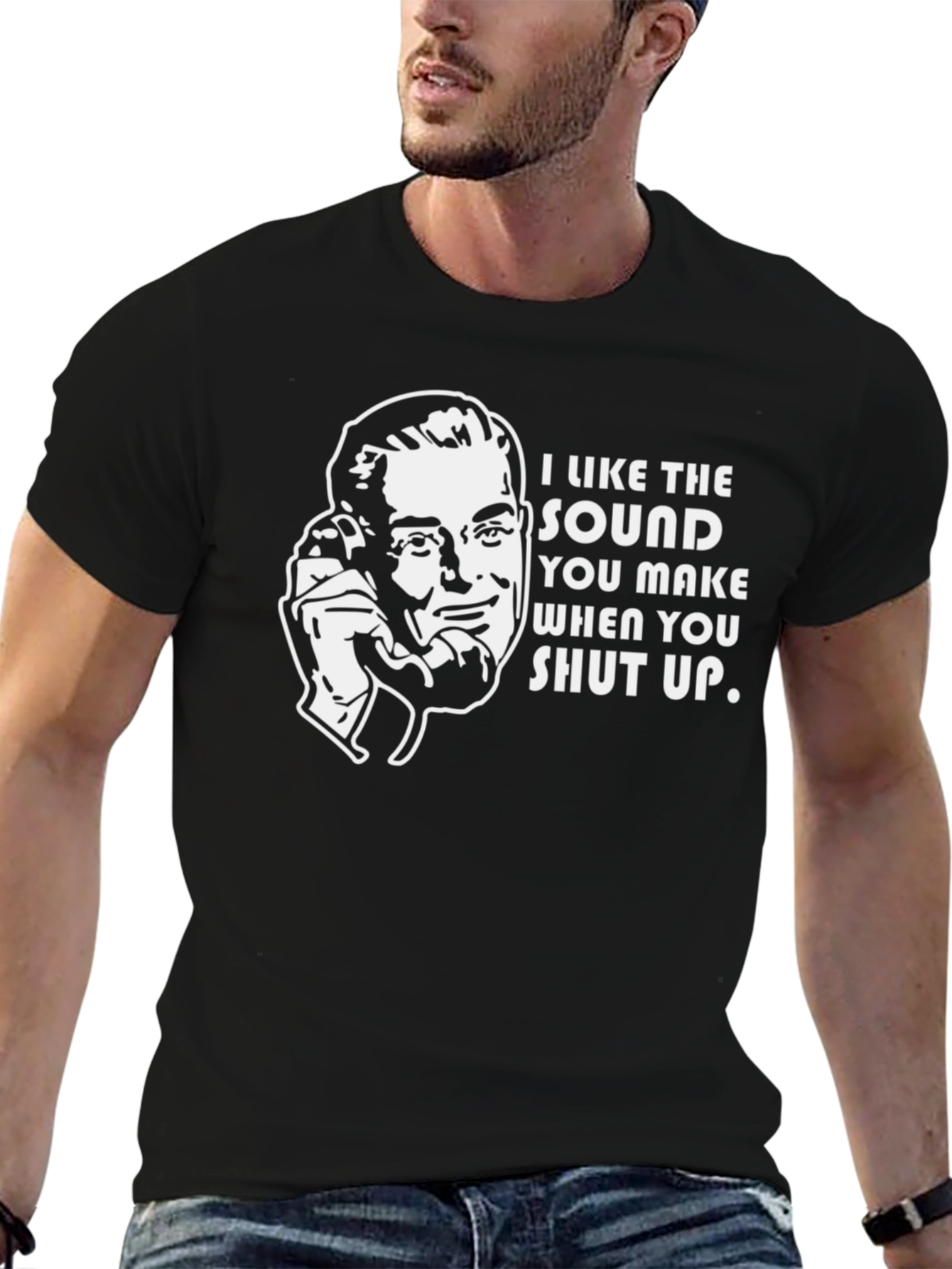 Sarcastic Humor T-Shirt - Shut Up!