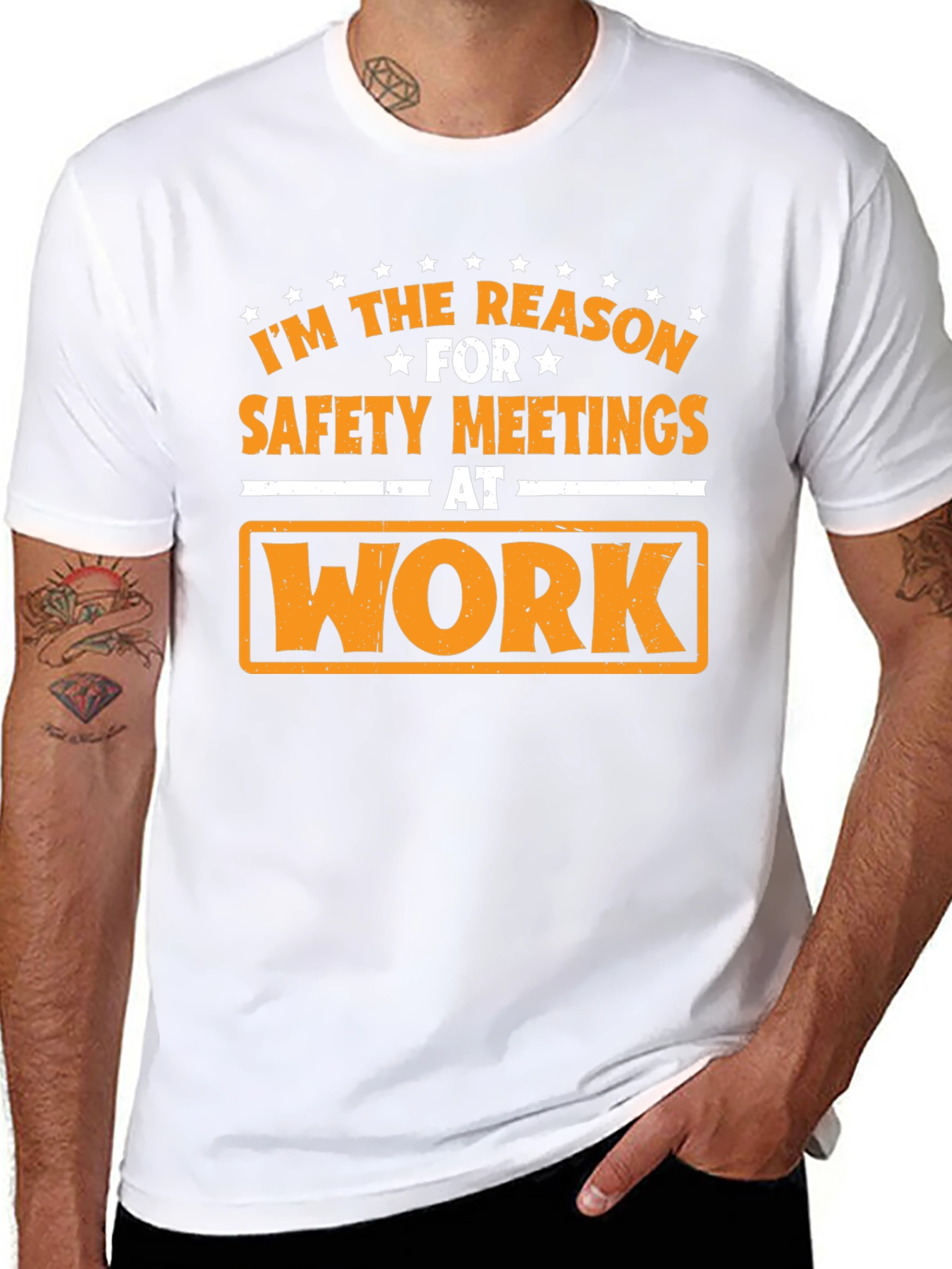 Funny Safety Meeting T-Shirt - Im the Reason