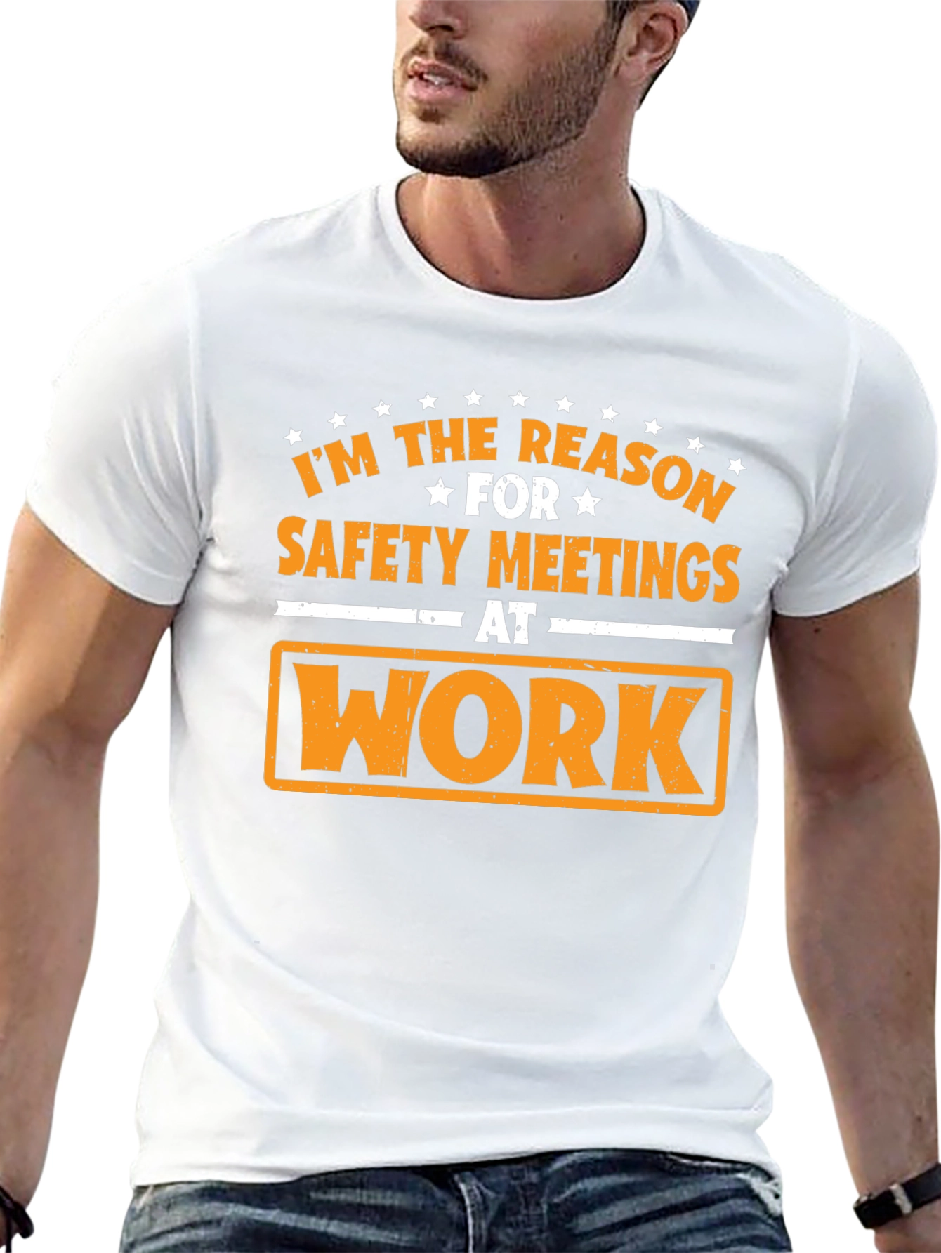 Funny Safety Meeting T-Shirt - Im the Reason