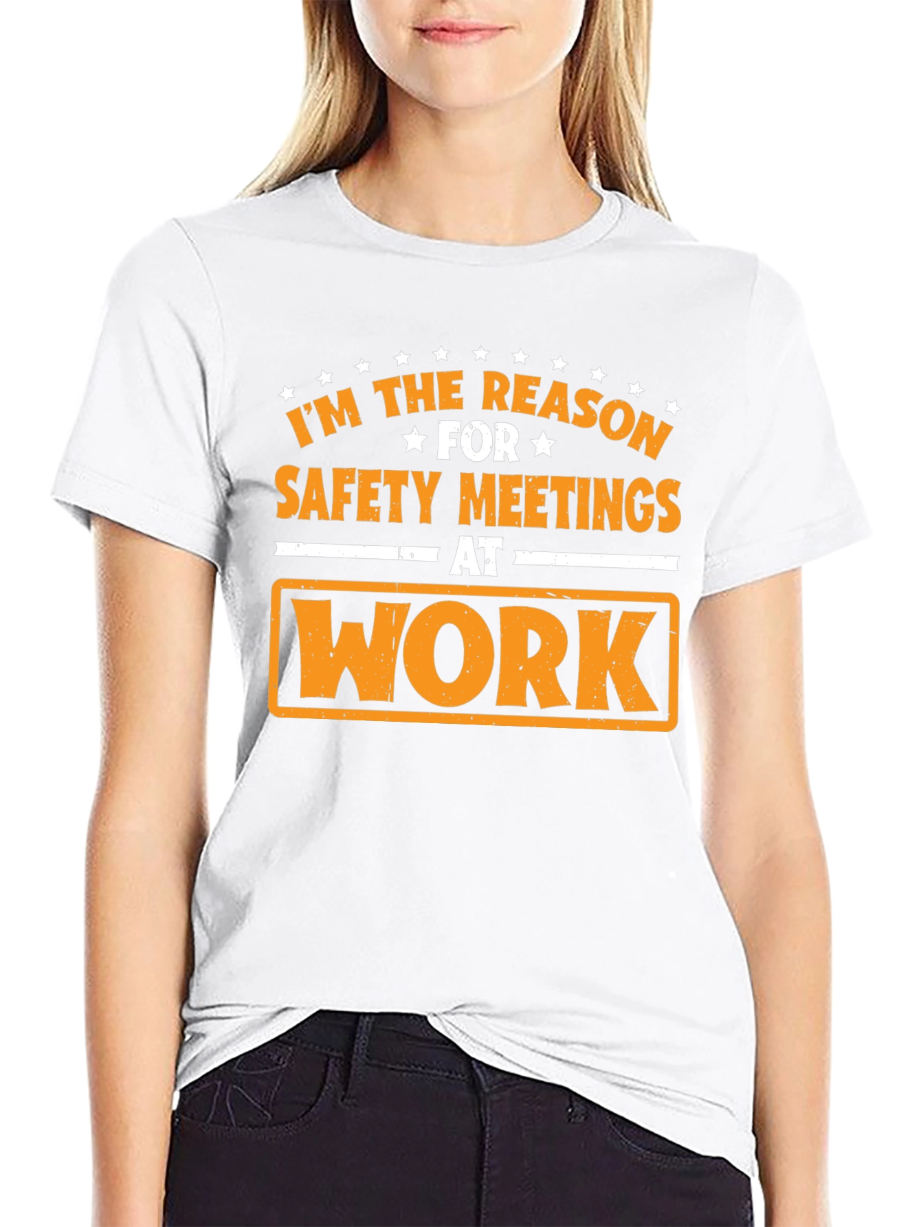 Funny Safety Meeting T-Shirt - Im the Reason
