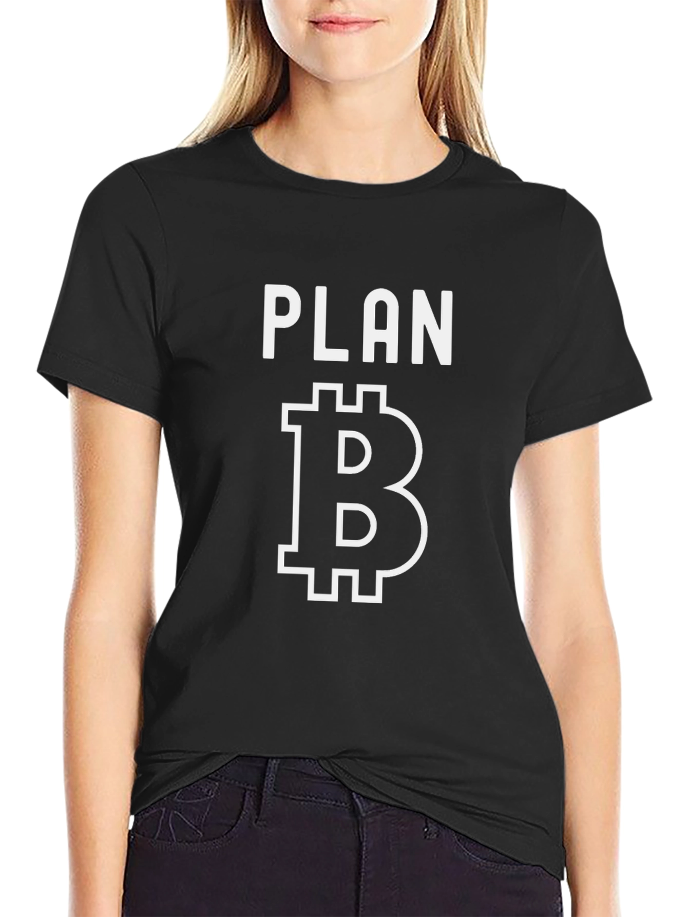 Plan B Bitcoin T-Shirt - Crypto Investor Apparel