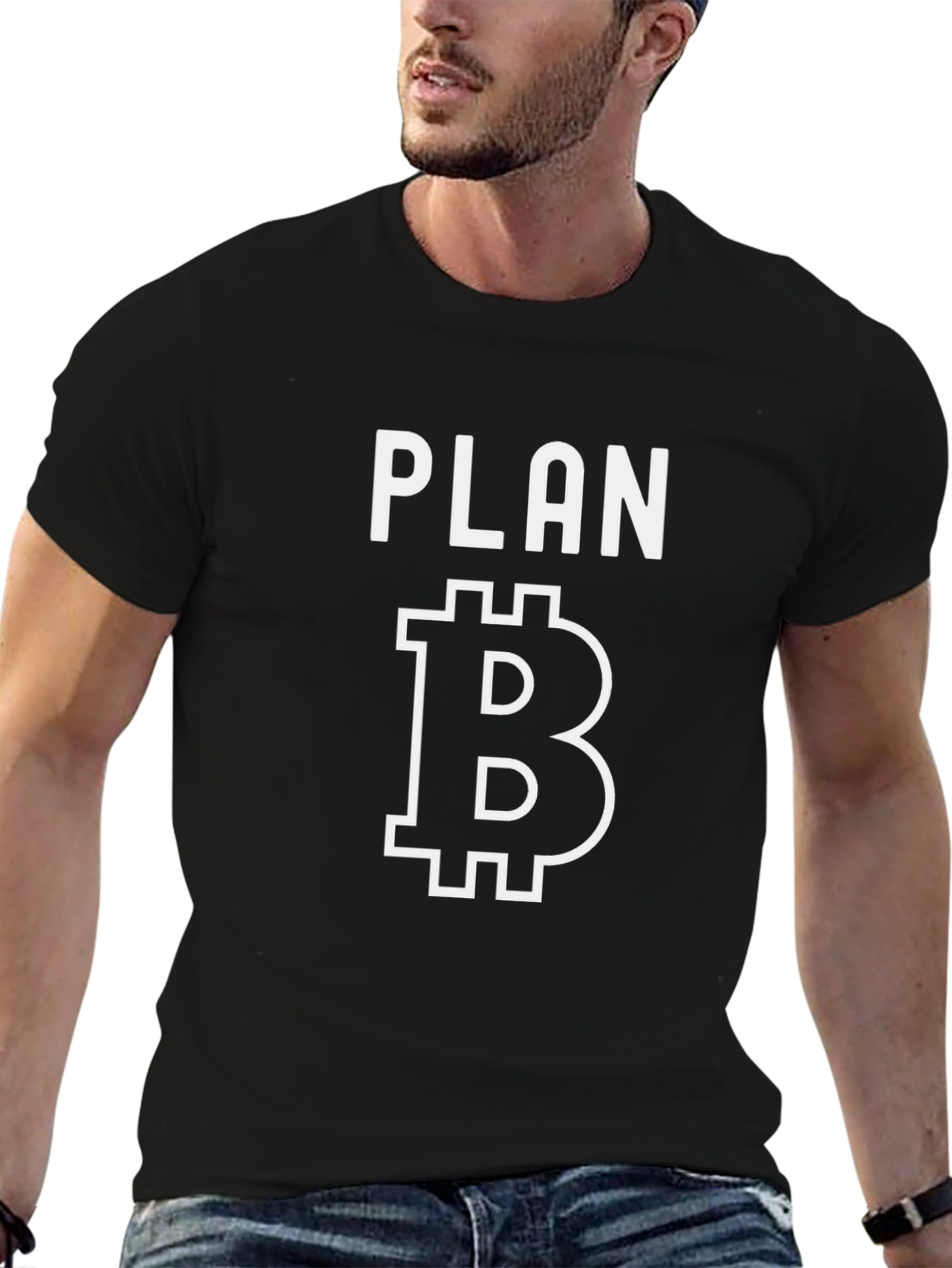 Plan B Bitcoin T-Shirt - Crypto Investor Apparel