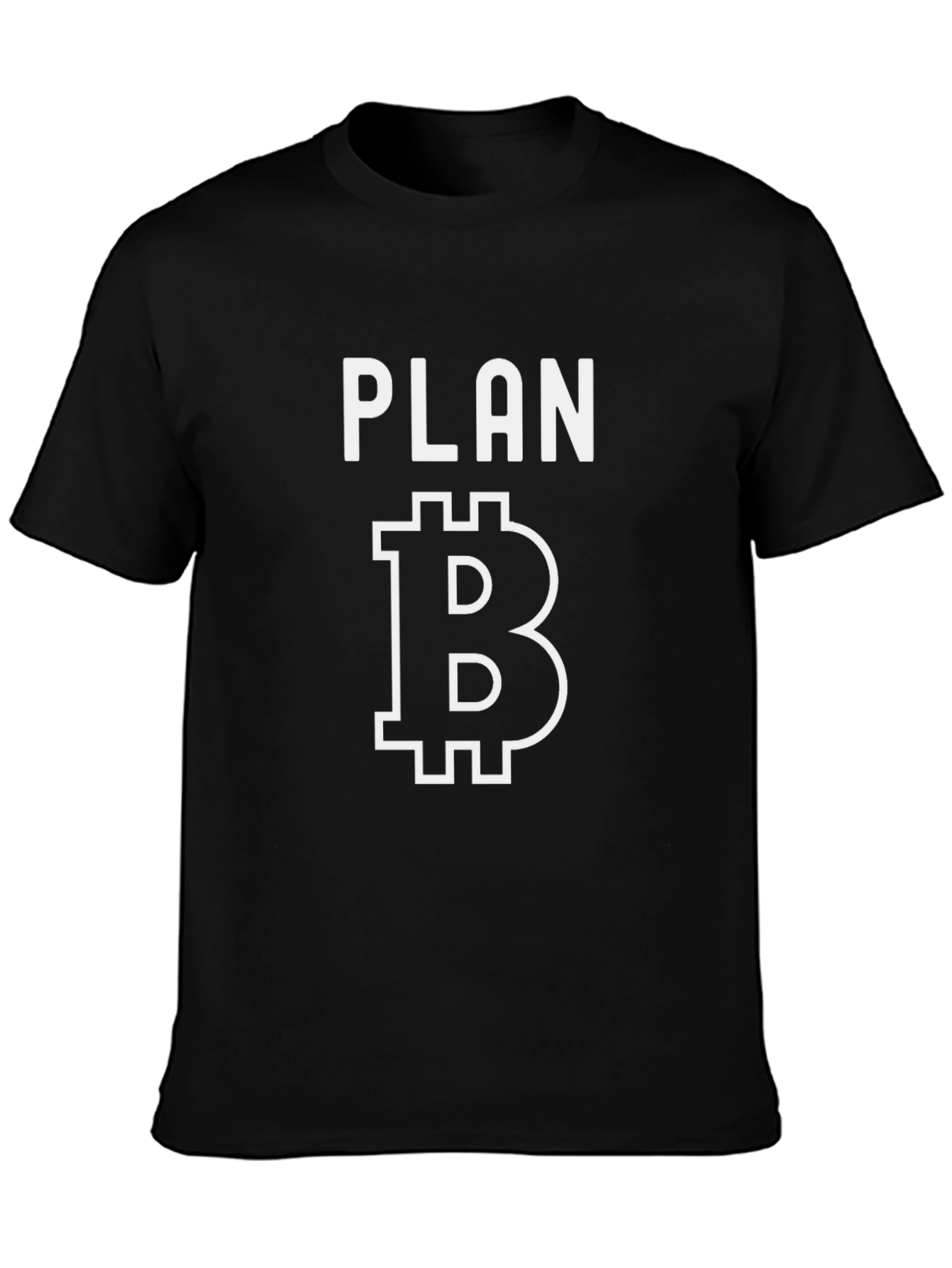 Plan B Bitcoin T-Shirt - Crypto Investor Apparel