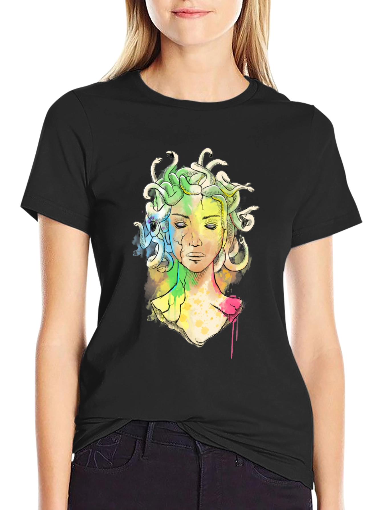 Medusa Graphic Tee - Modern Myth T-Shirt
