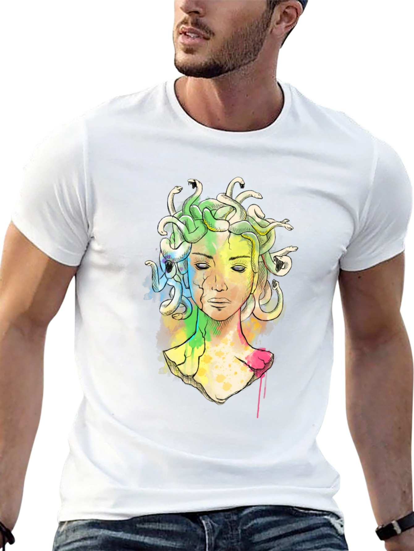 Medusa Graphic Tee - Modern Myth T-Shirt