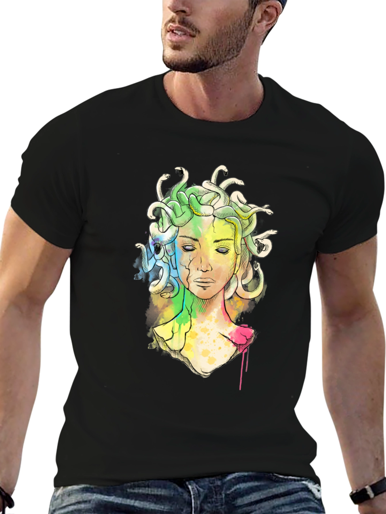 Medusa Graphic Tee - Modern Myth T-Shirt