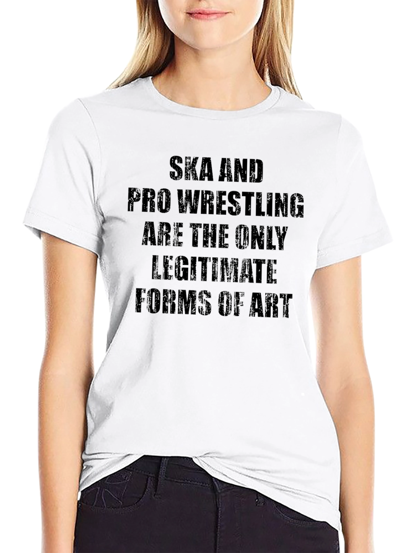Ska and Pro Wrestling Graphic Tee