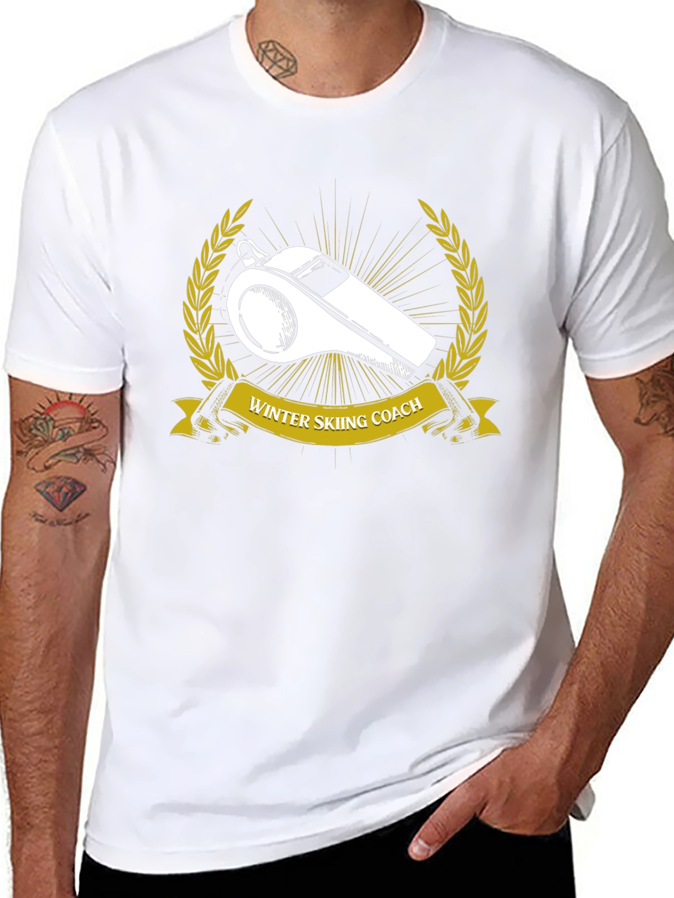Winter Skiing Coach T-Shirt