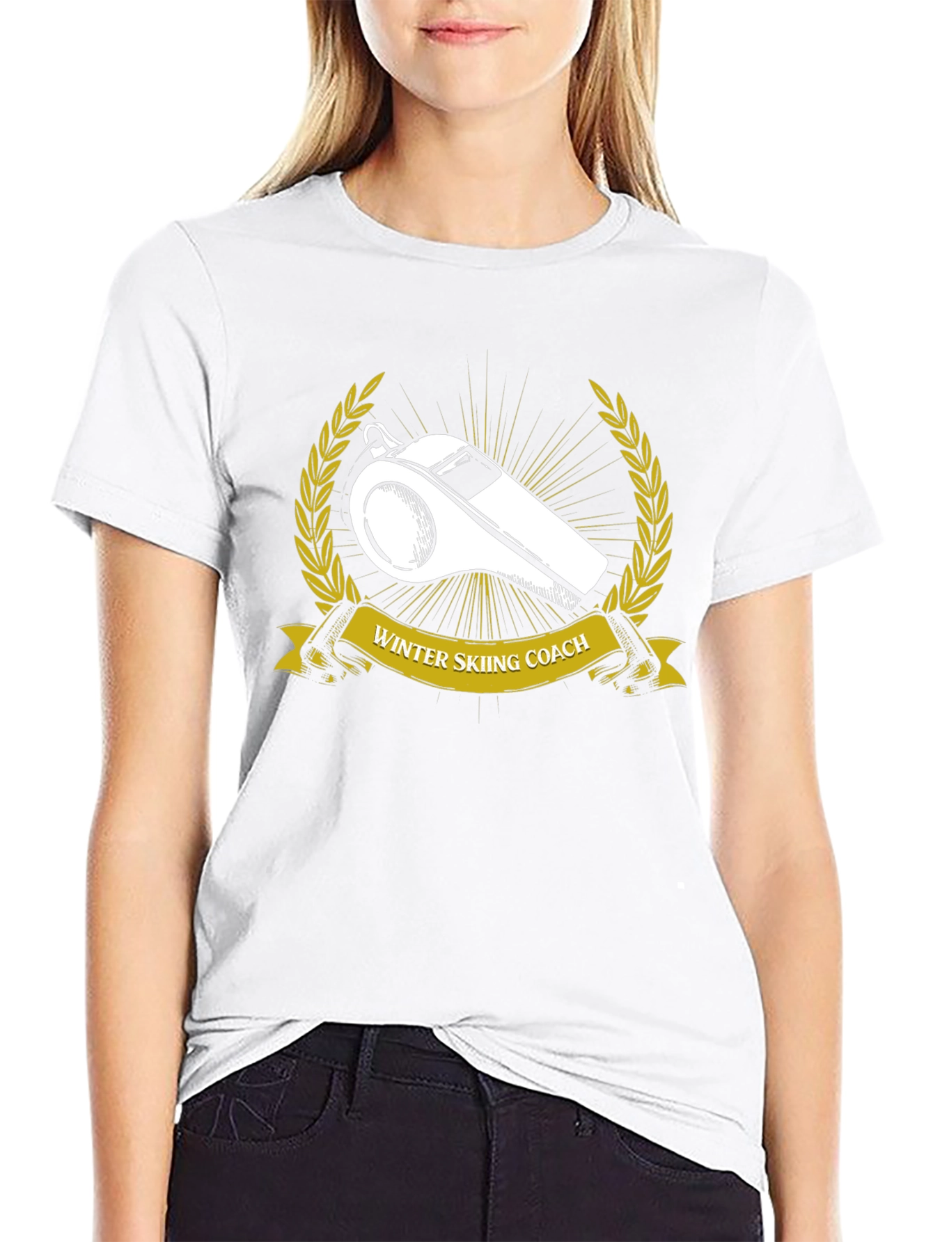 Winter Skiing Coach T-Shirt