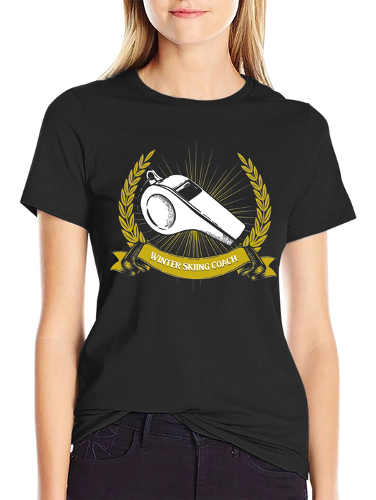 Winter Skiing Coach T-Shirt