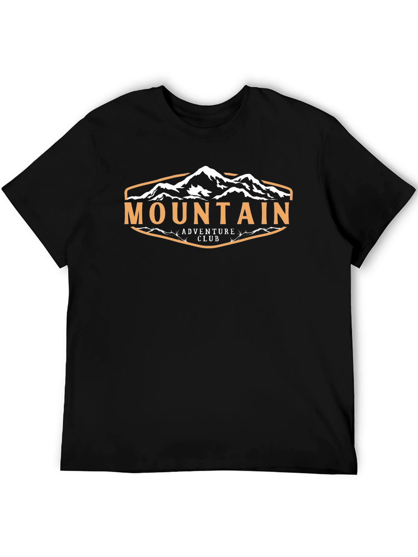 Mountain Adventure Club Black T-Shirt
