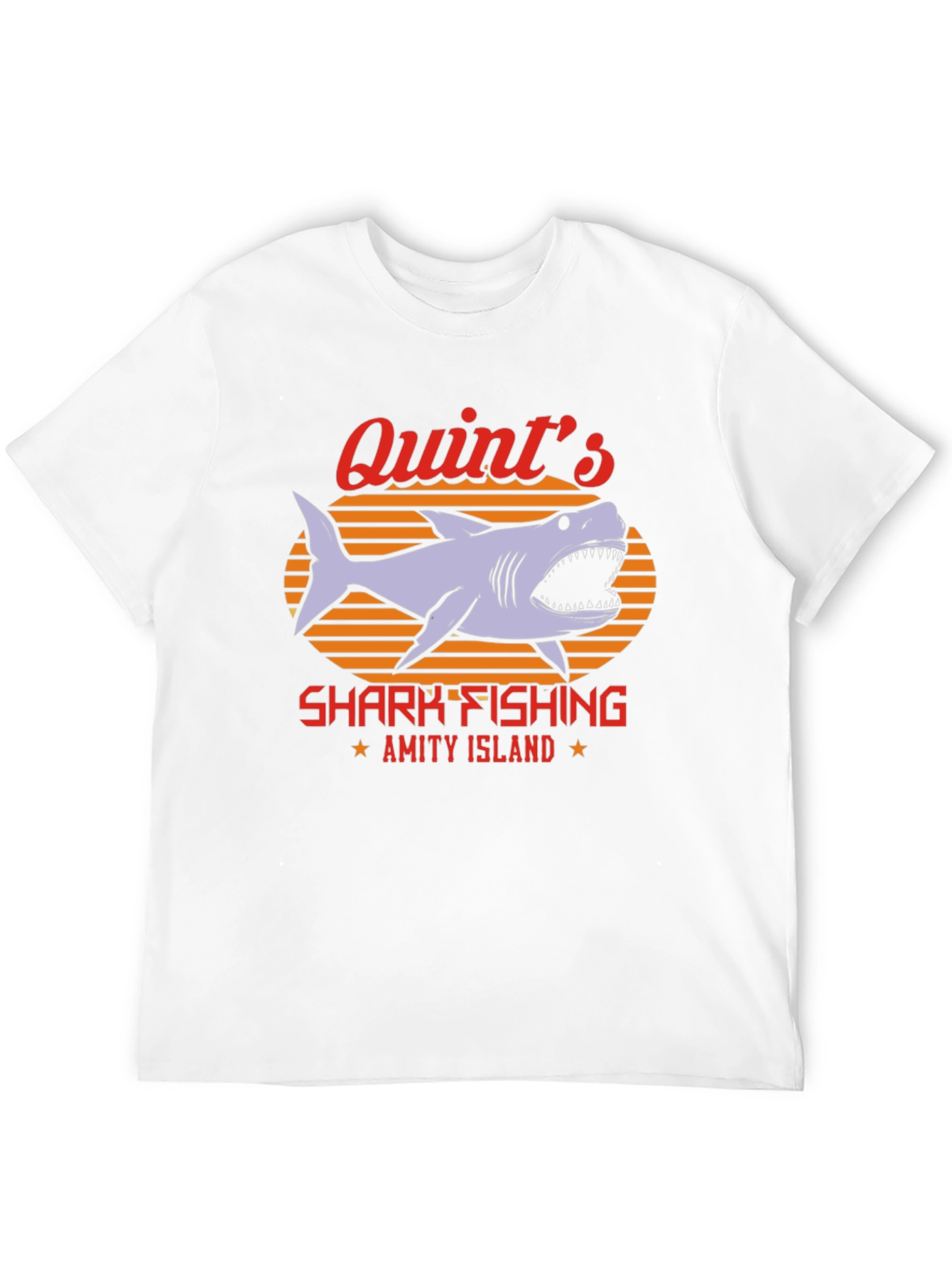 Quints Shark Fishing T-Shirt - Amity Island