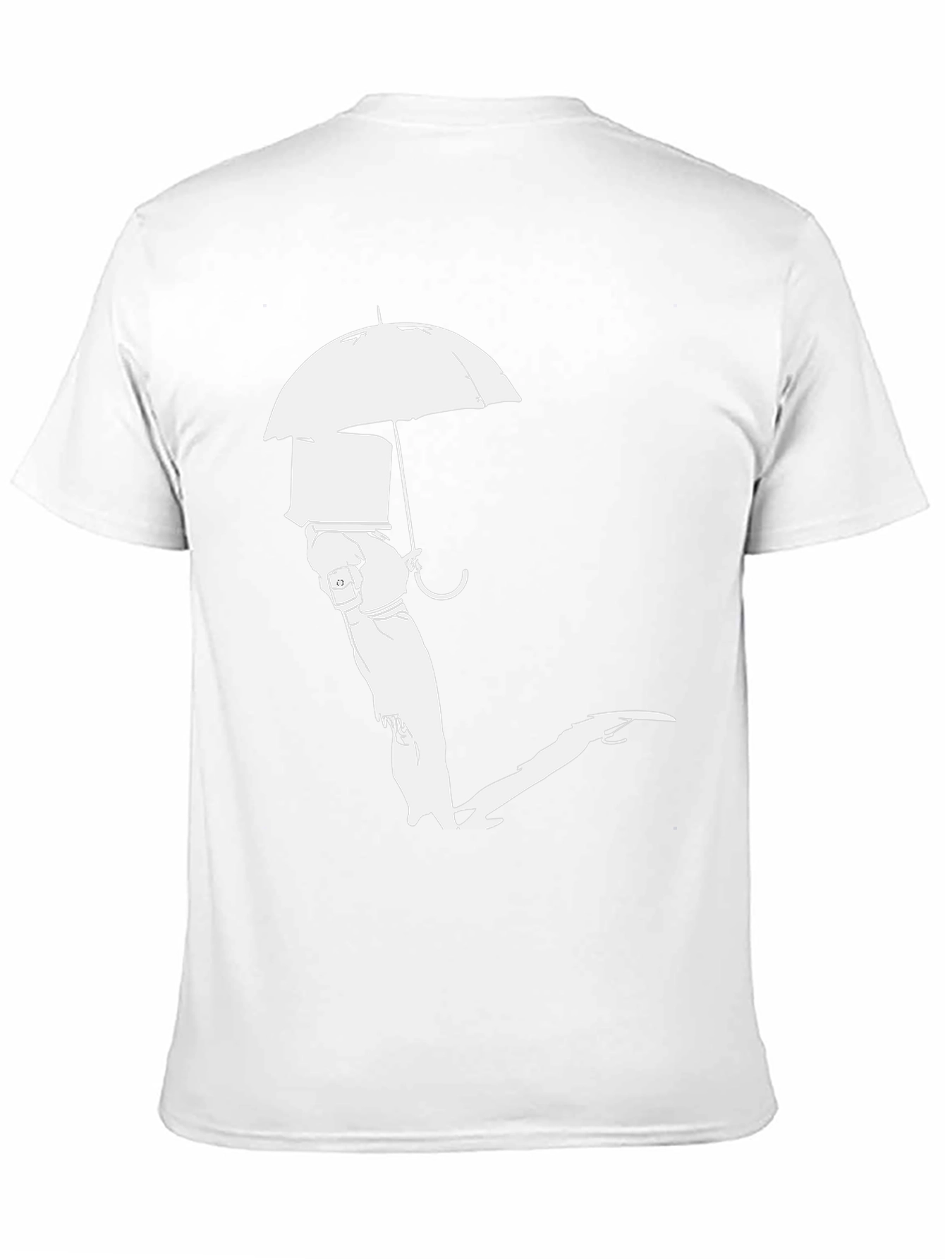 Umbrella Man Graphic Tee - Modern Streetwear
