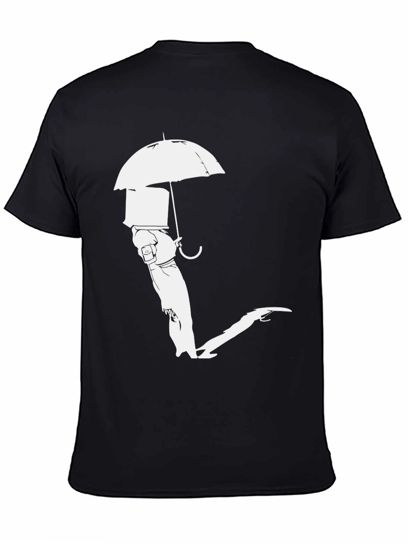 Umbrella Man Graphic Tee - Modern Streetwear