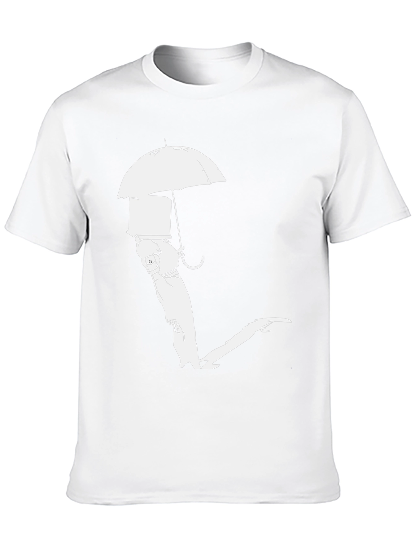 Umbrella Man Graphic Tee - Modern Streetwear