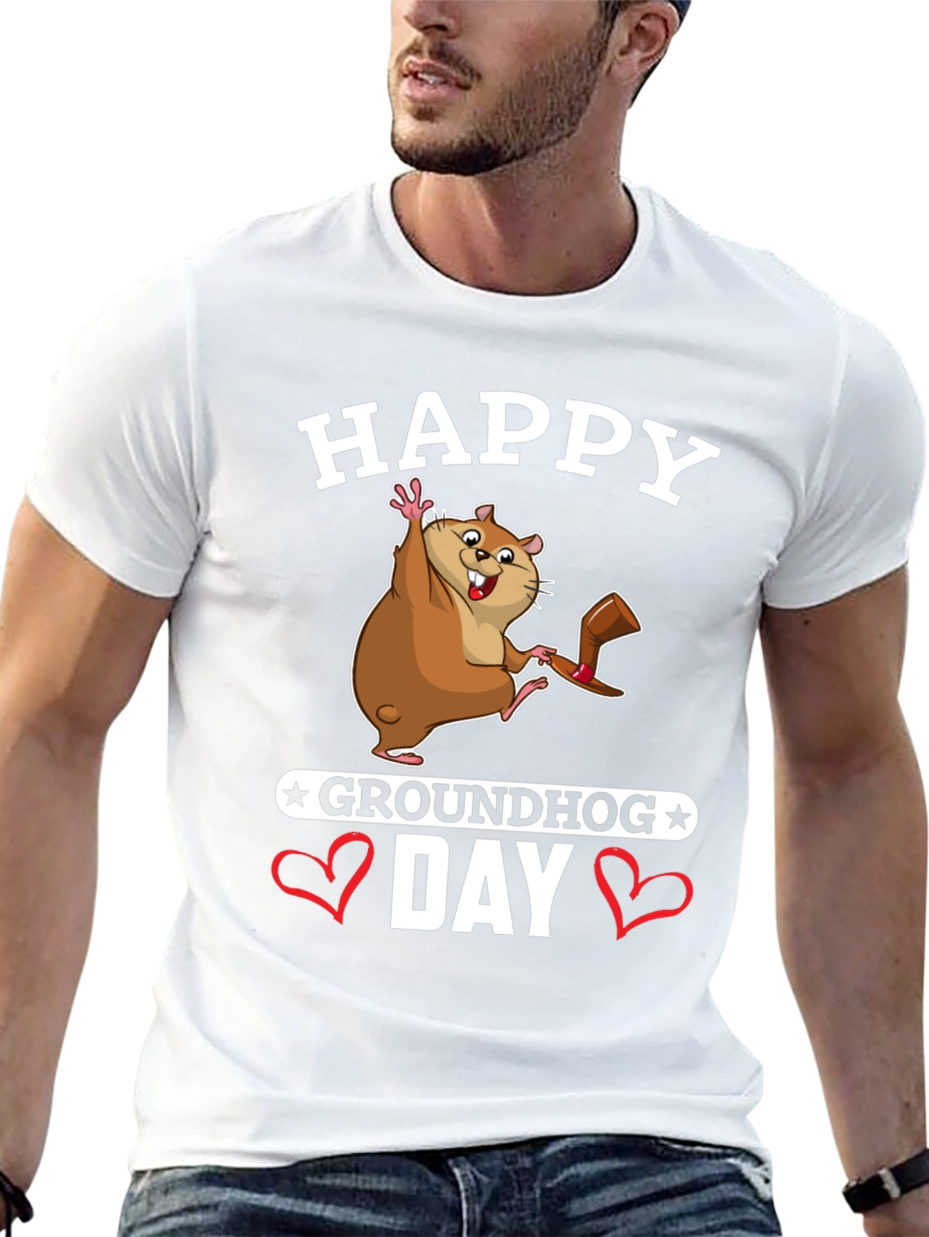 Happy Groundhog Day T-Shirt