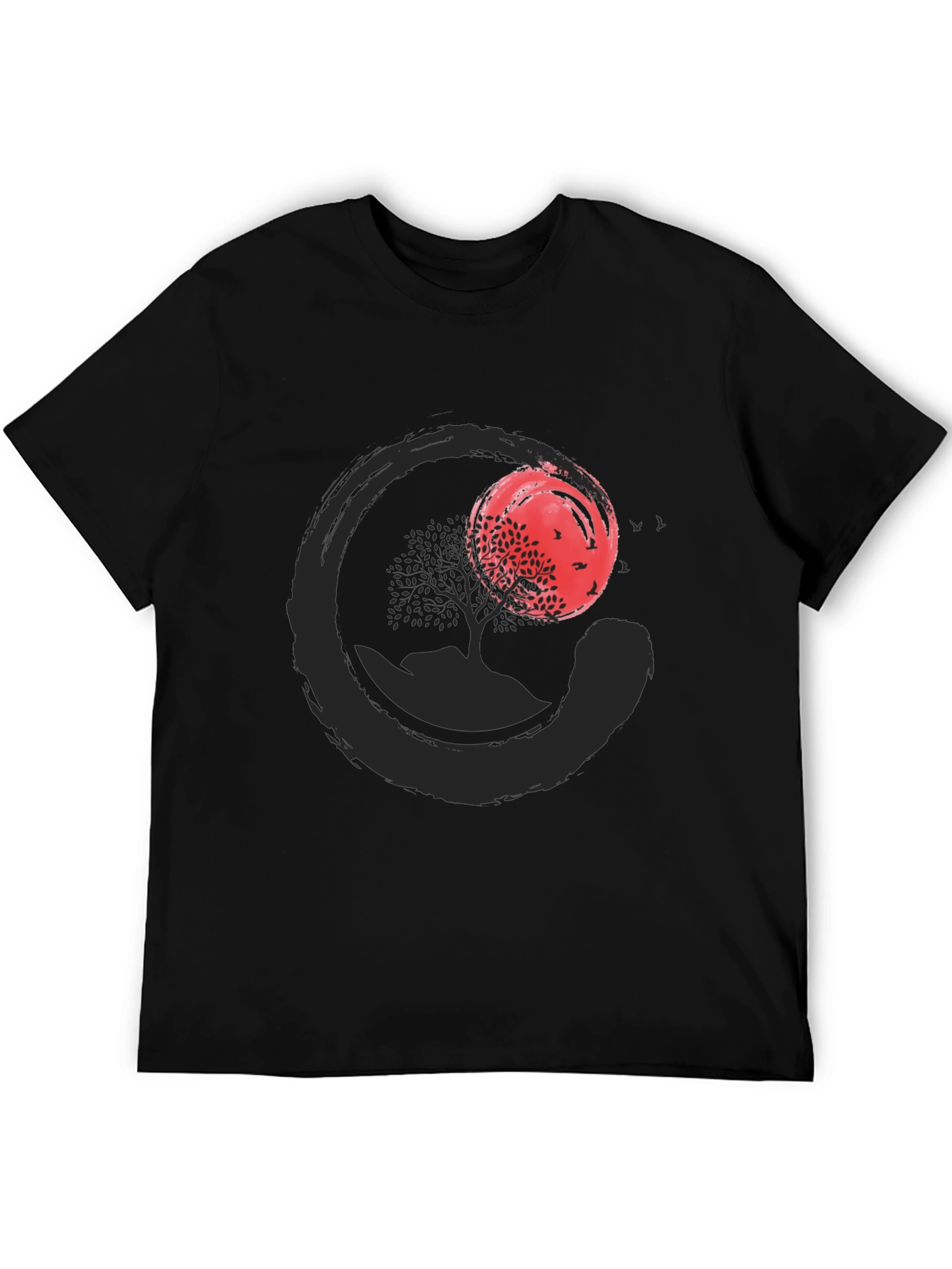 Zen Circle Tree Graphic Tee