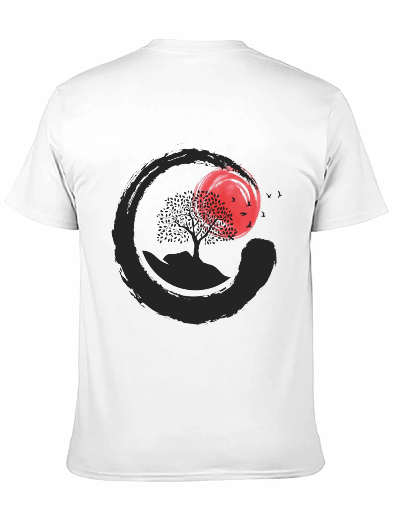 Zen Circle Tree Graphic Tee