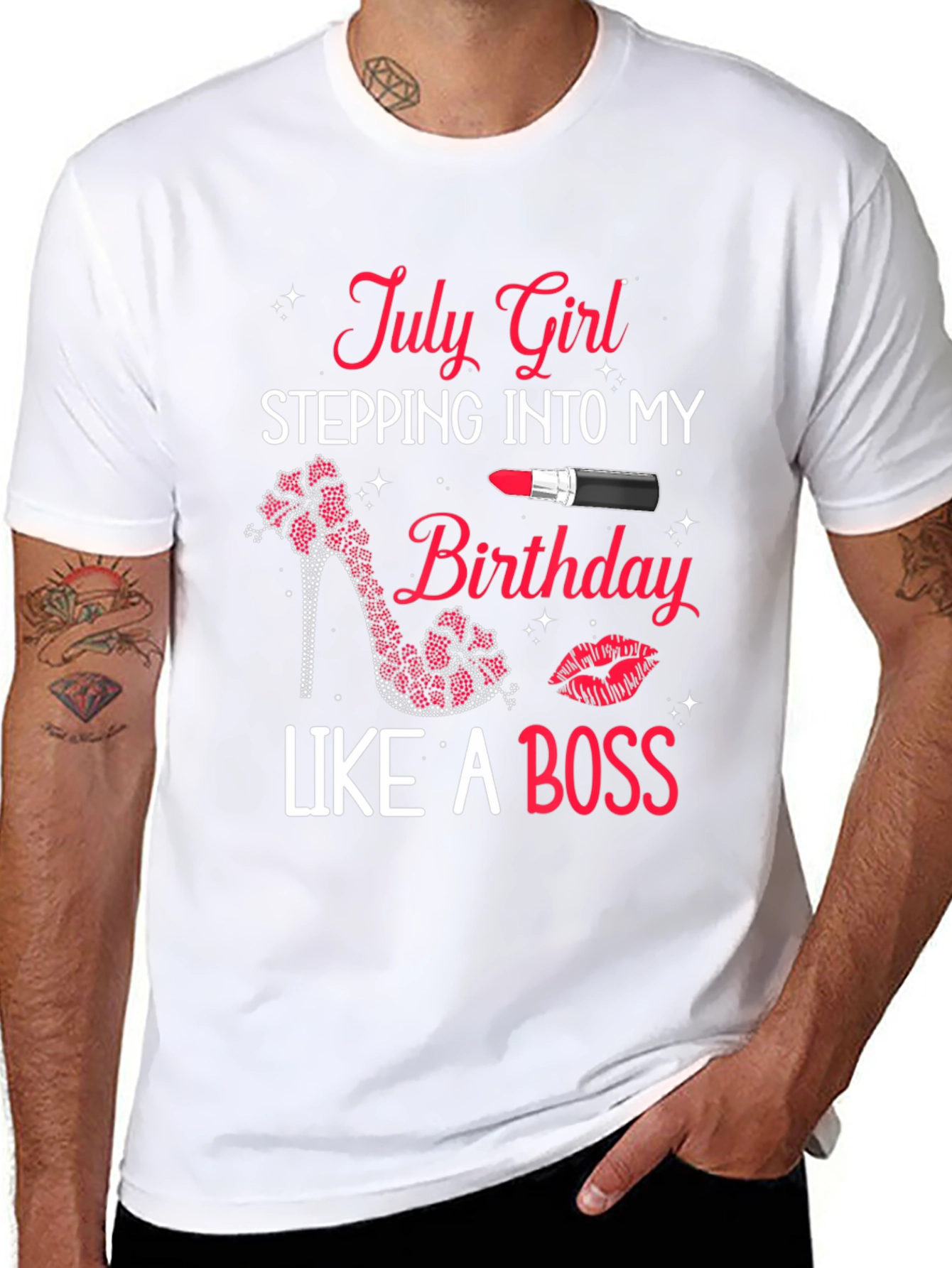July Girl Birthday Boss T-Shirt