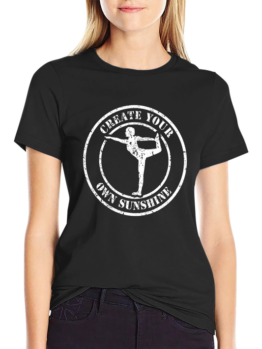 Create Your Own Sunshine Yoga T-Shirt