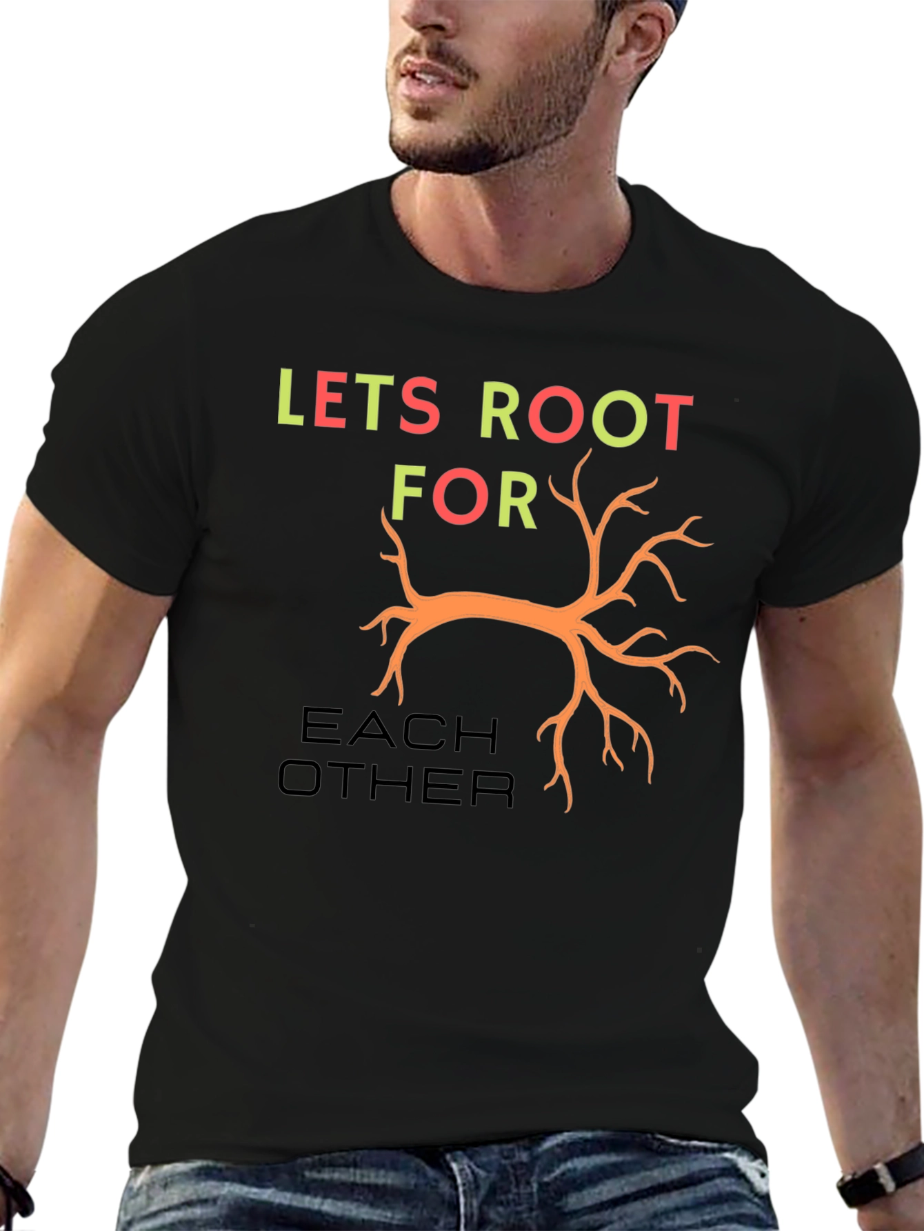 Lets Root For Each Other Graphic Tee