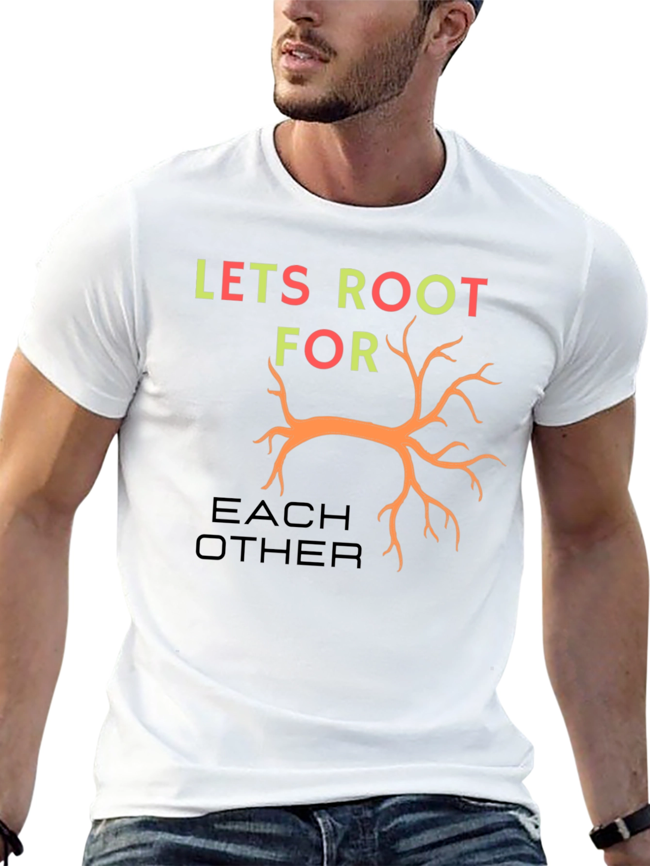Lets Root For Each Other Graphic Tee