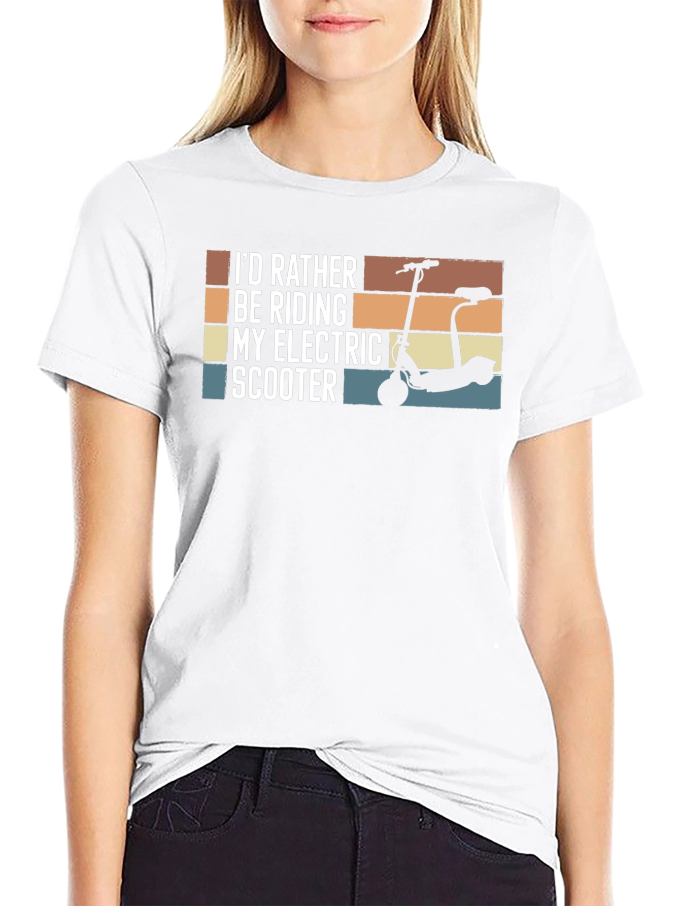 Electric Scooter Rider T-Shirt