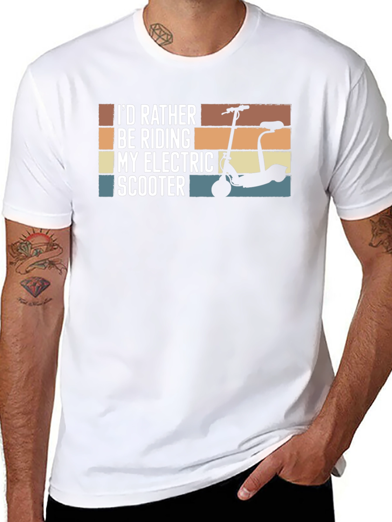 Electric Scooter Rider T-Shirt