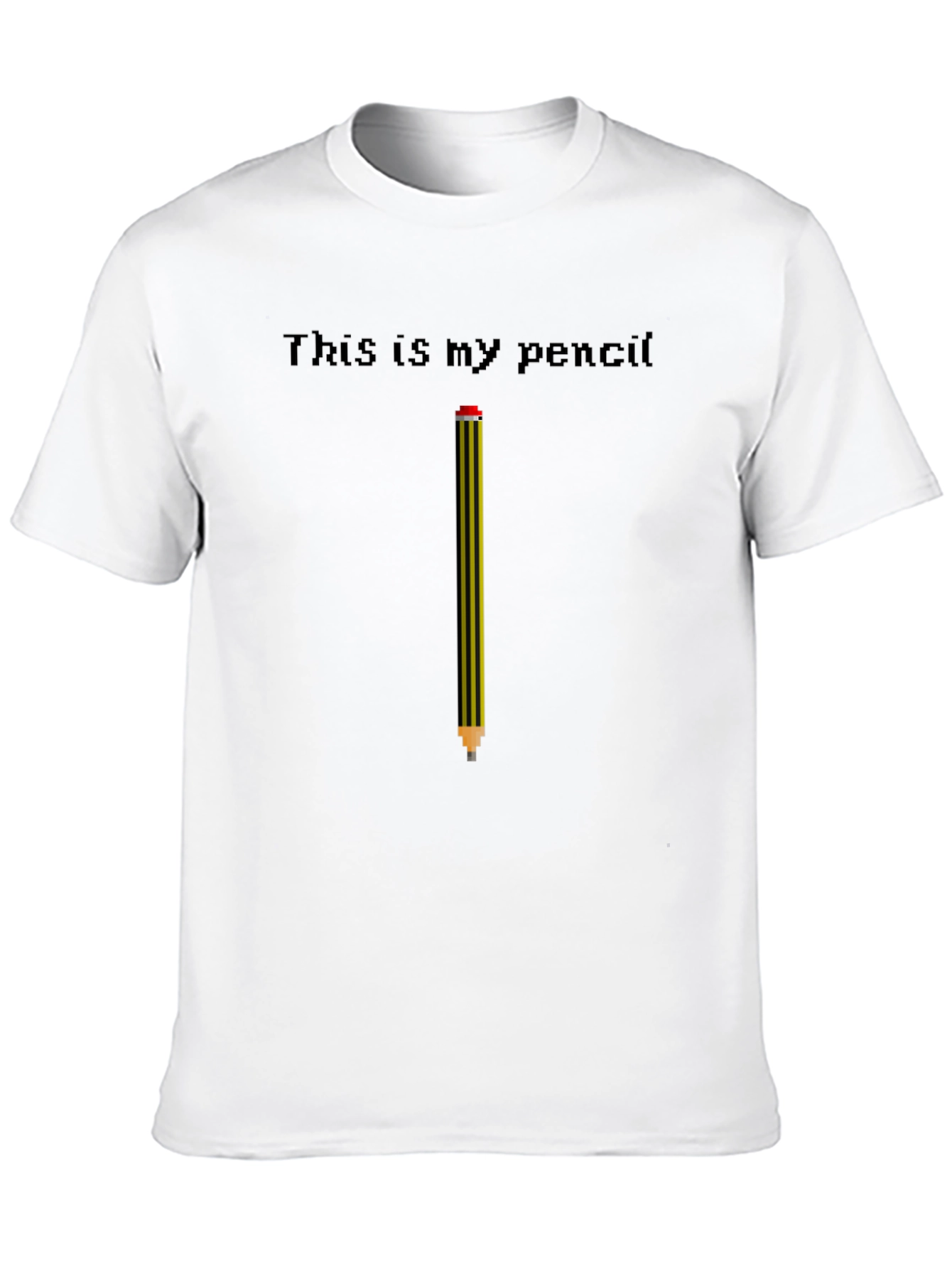 This is My Pencil T-Shirt - Fun Graphic Tee