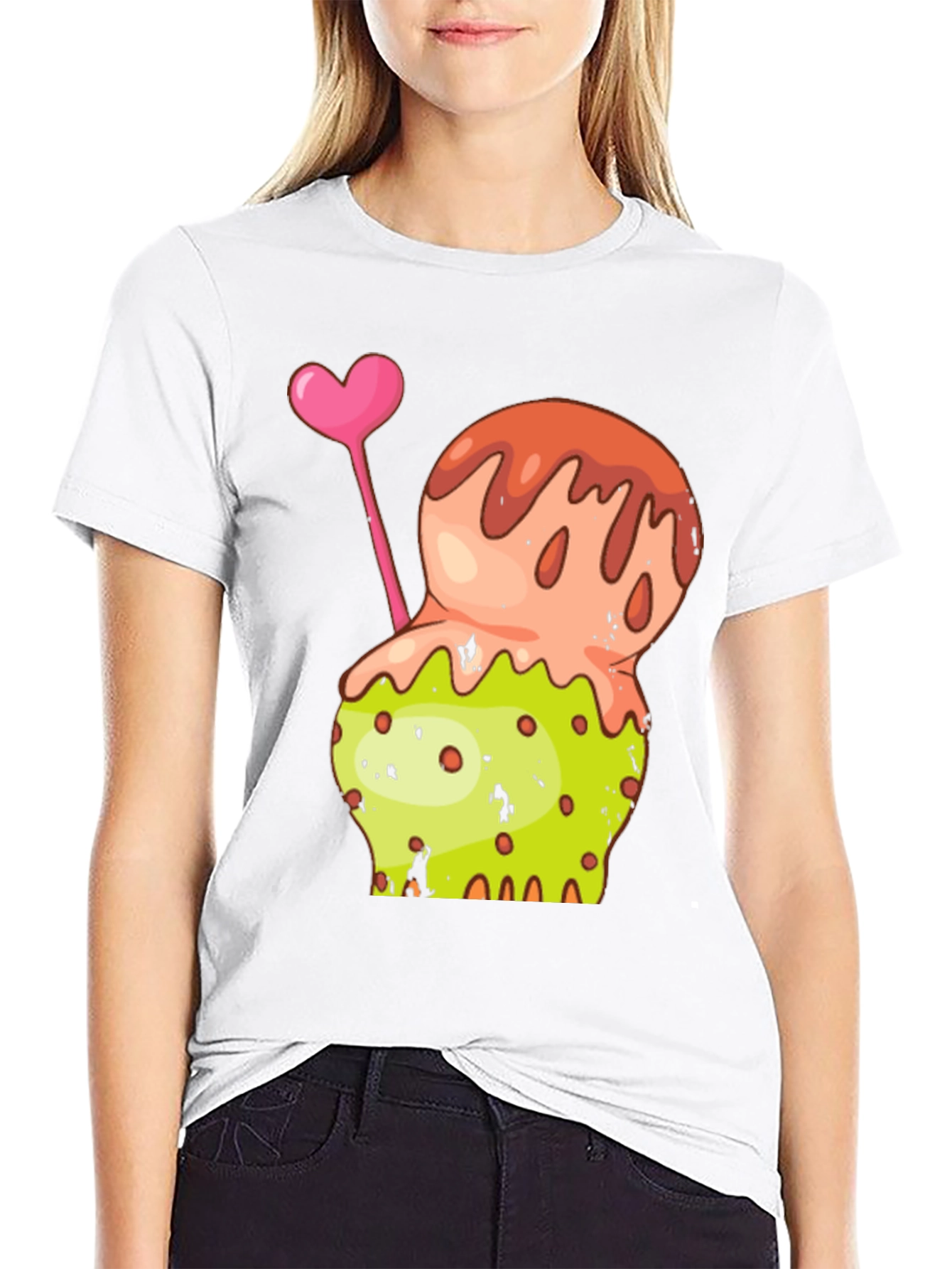 Funky Ice Cream Graphic T-Shirt